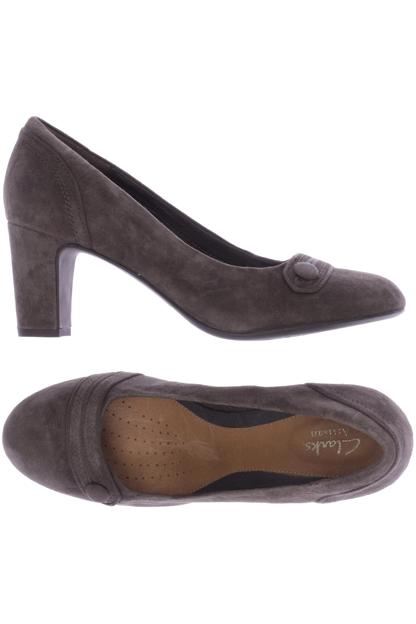 

Clarks Damen Pumps, braun, Gr. 9.5