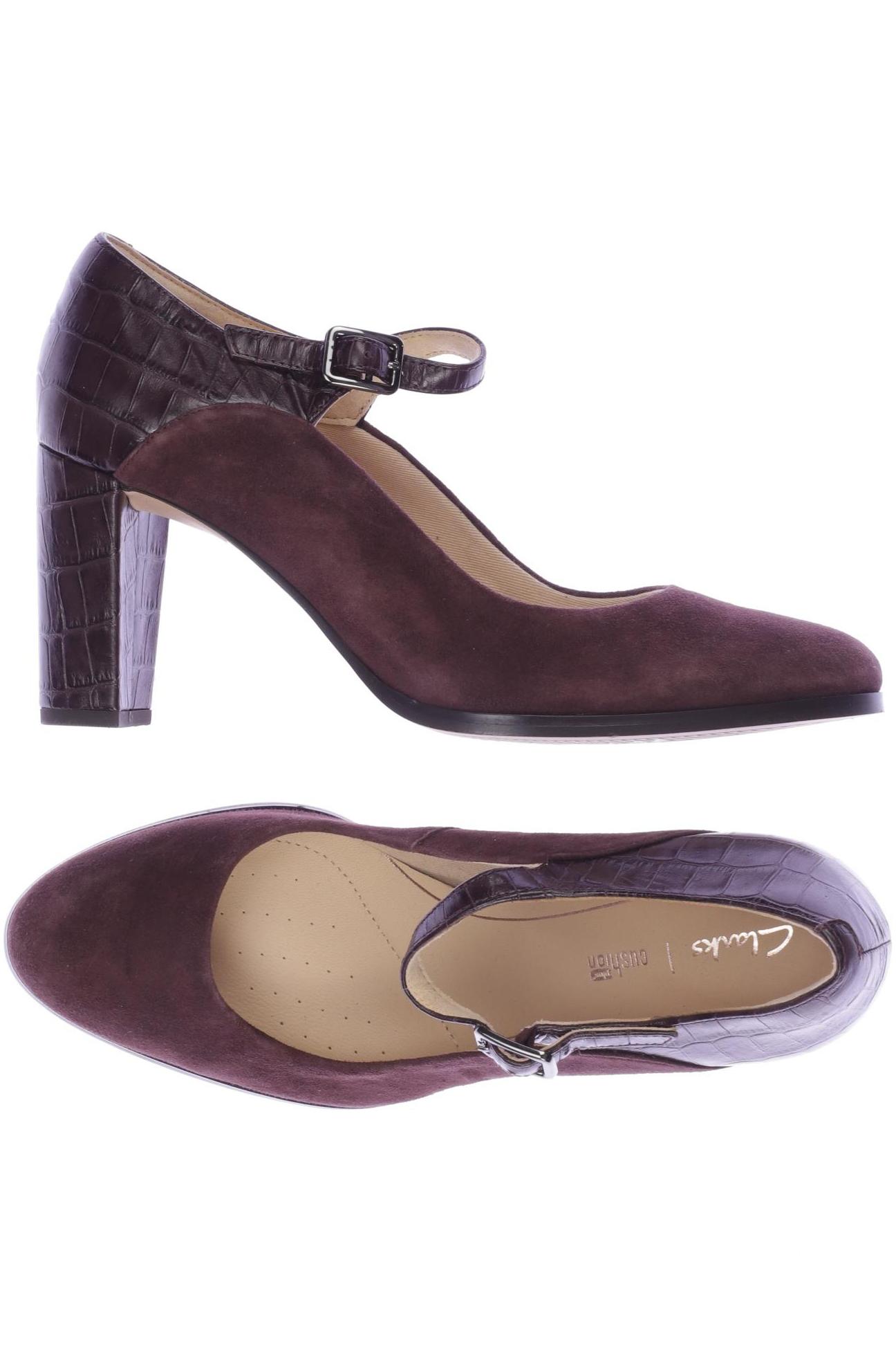 

Clarks Damen Pumps, bordeaux, Gr. 7