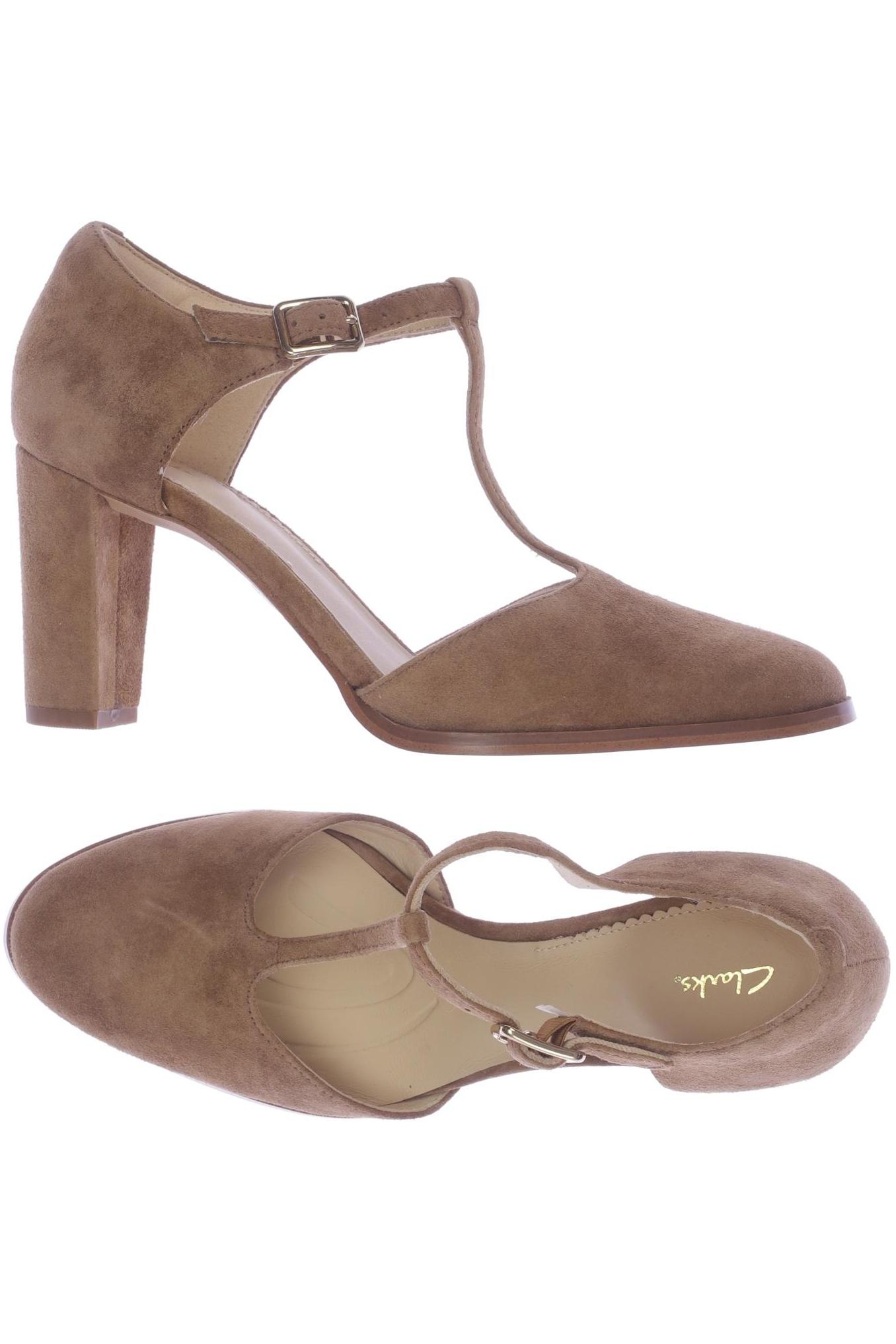 

Clarks Damen Pumps, braun, Gr. 5.5