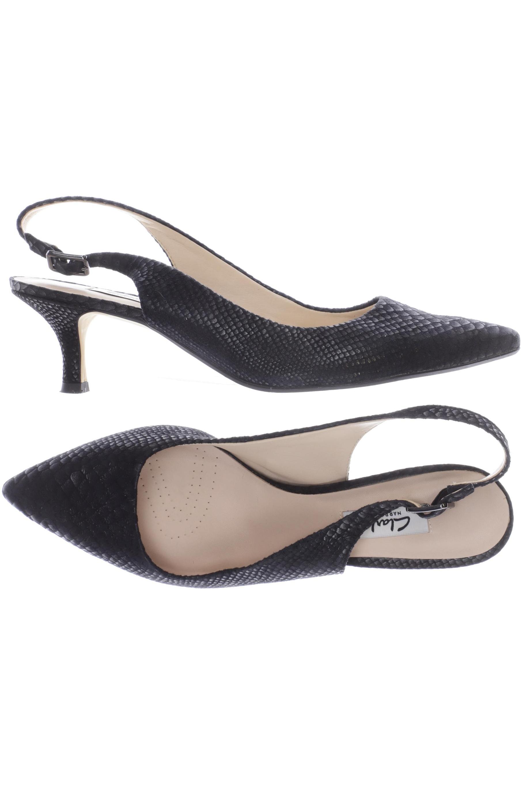 

Clarks Damen Pumps, blau, Gr. 41.5