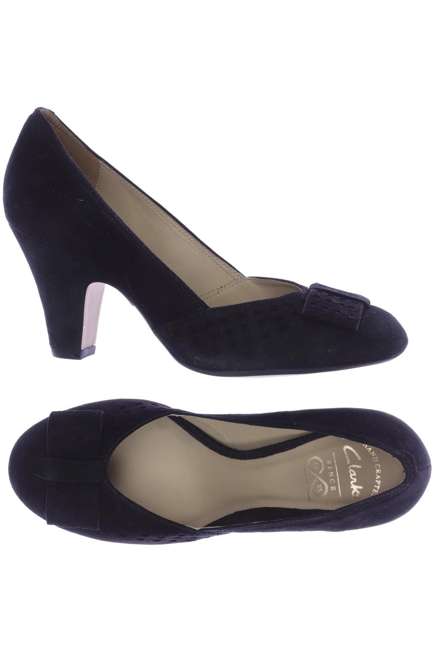 

Clarks Damen Pumps, schwarz, Gr. 5