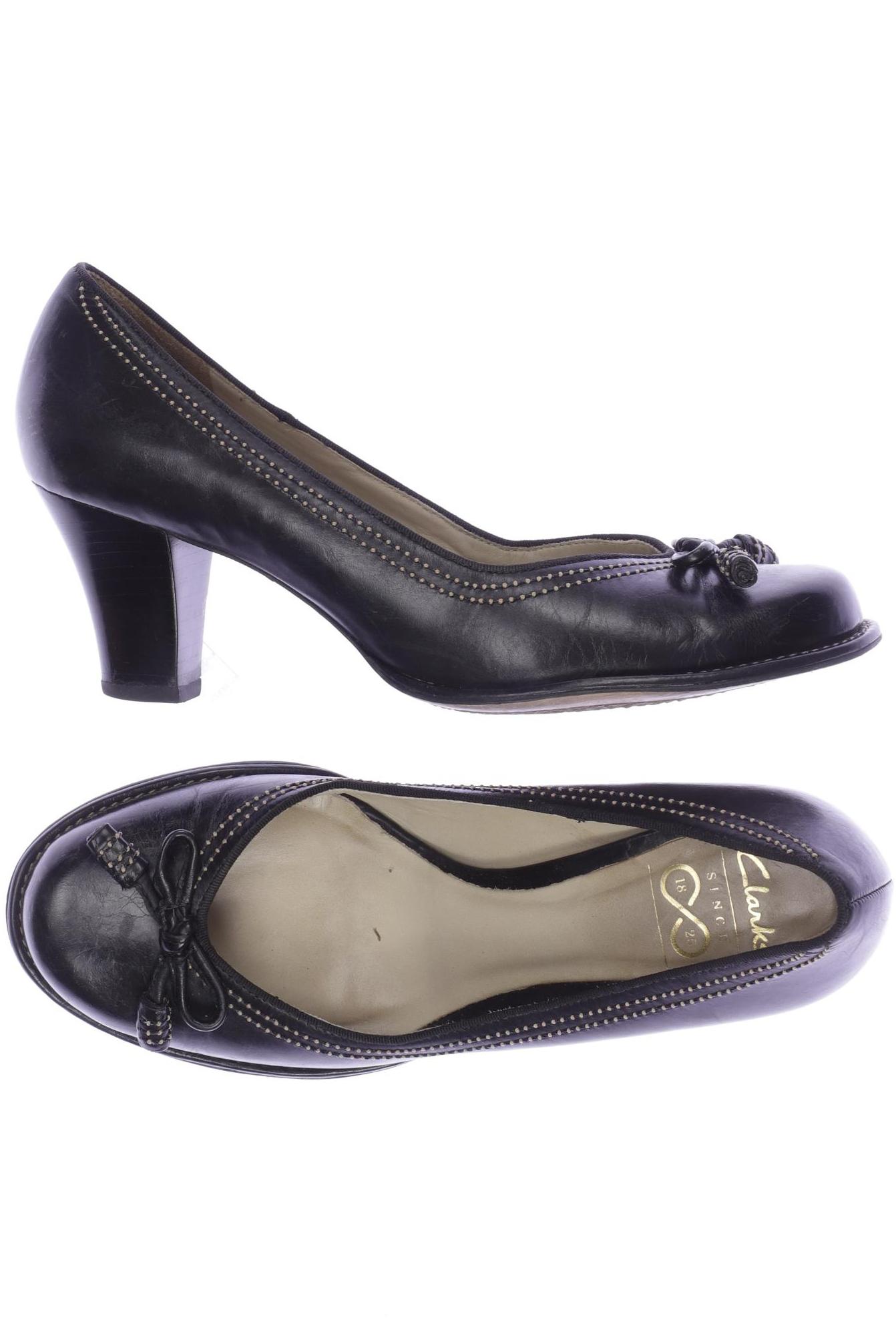 

Clarks Damen Pumps, schwarz, Gr. 5