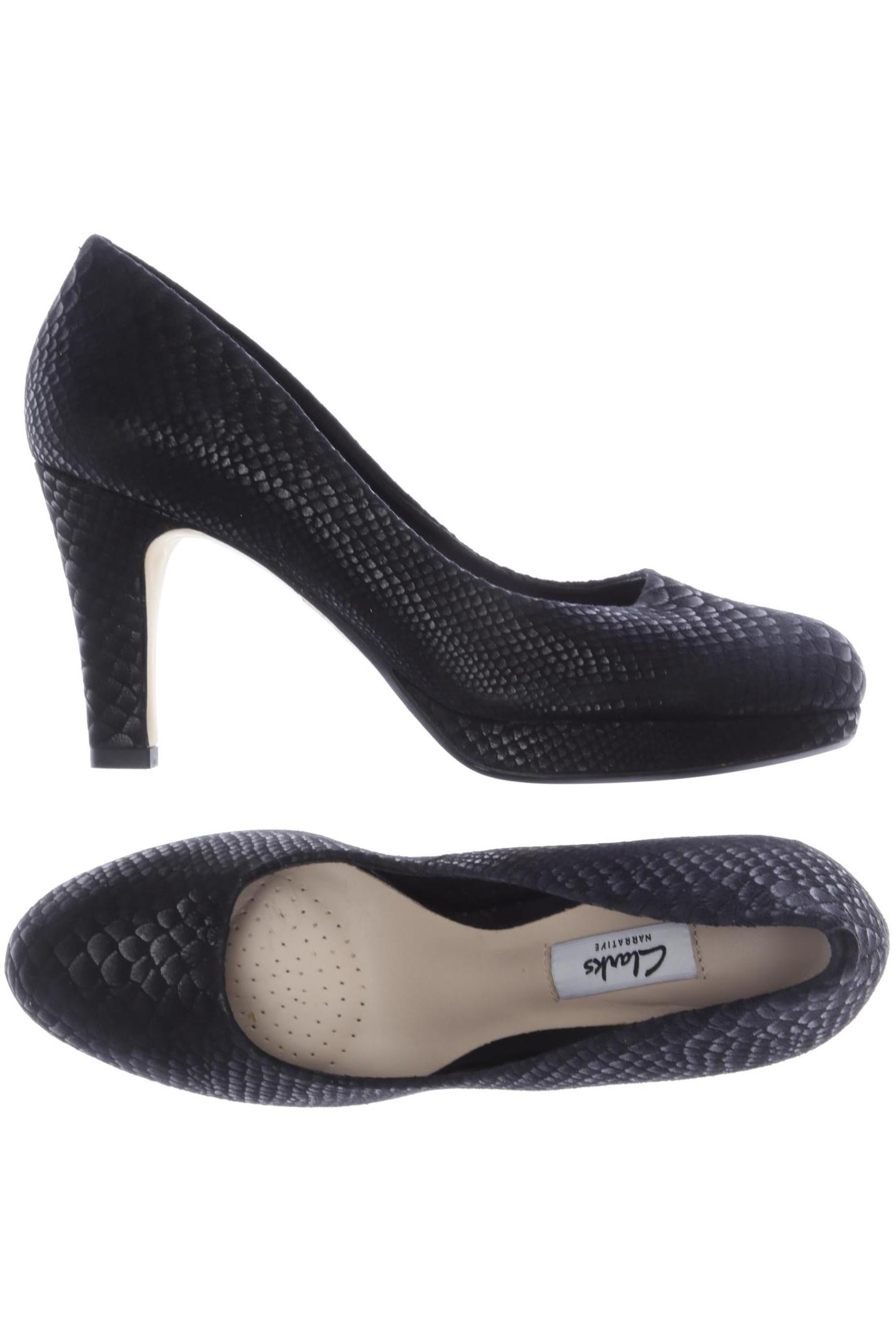 

Clarks Damen Pumps, schwarz, Gr. 38