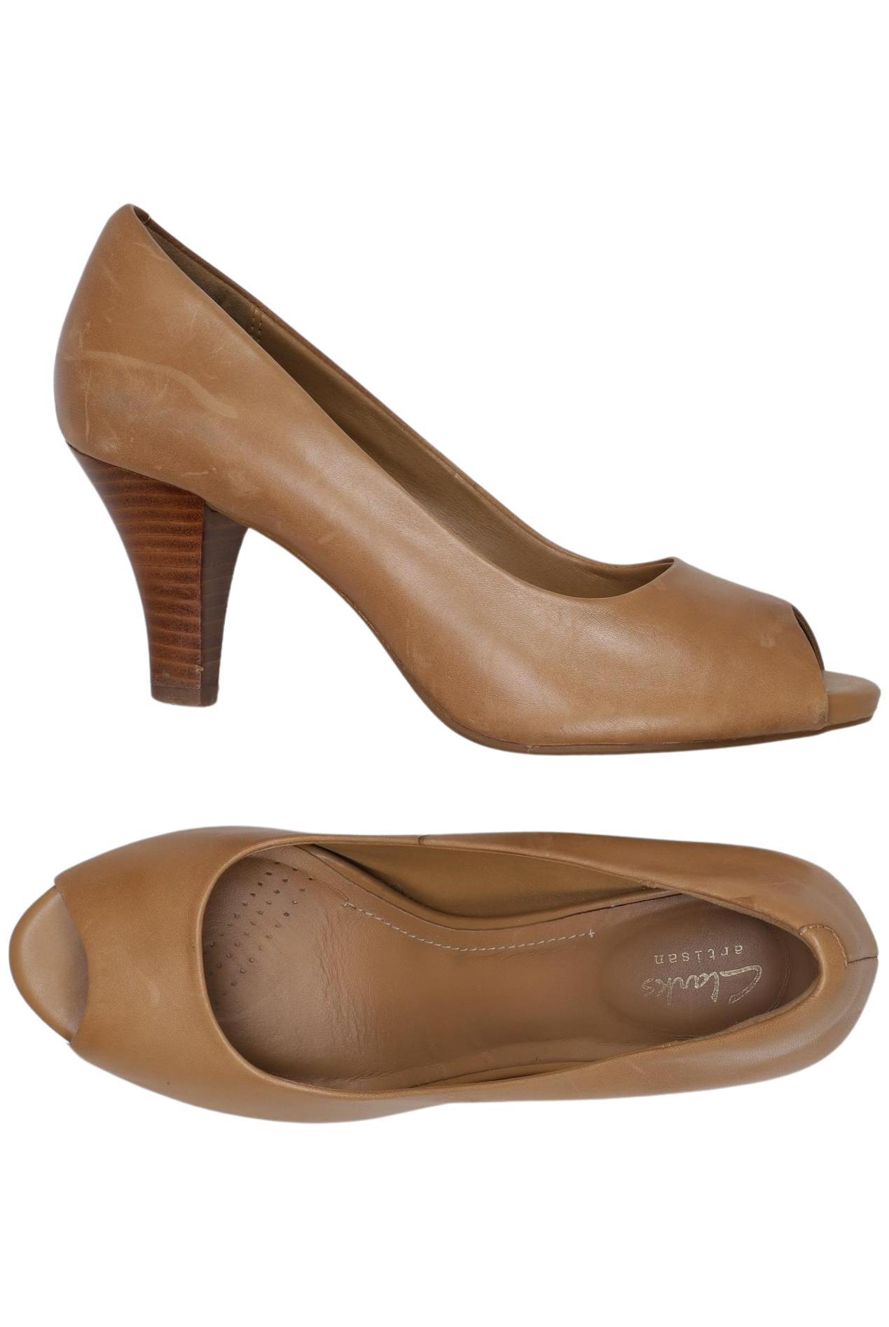 

Clarks Damen Pumps, braun, Gr. 40