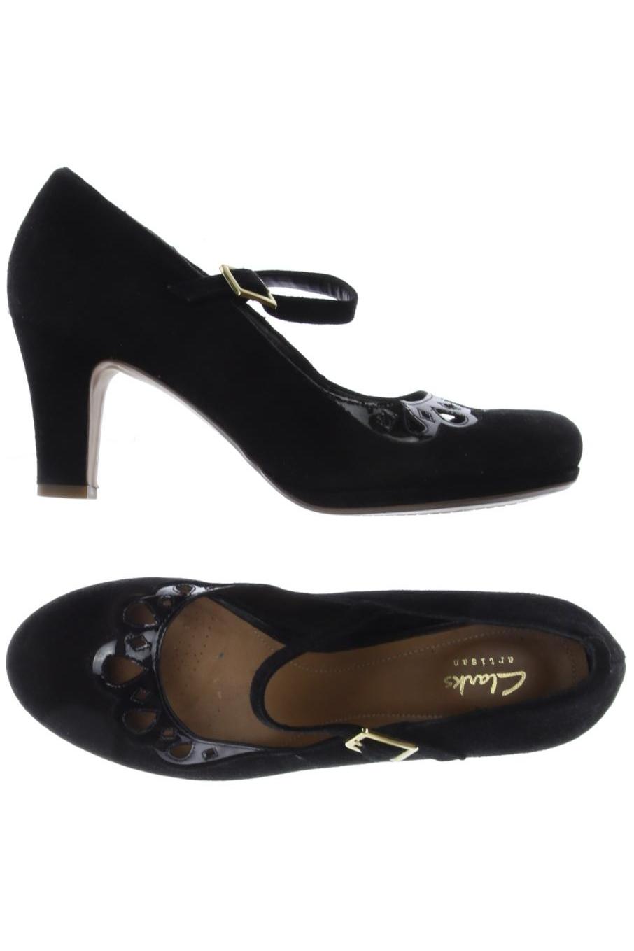 

Clarks Damen Pumps, schwarz, Gr. 40.5
