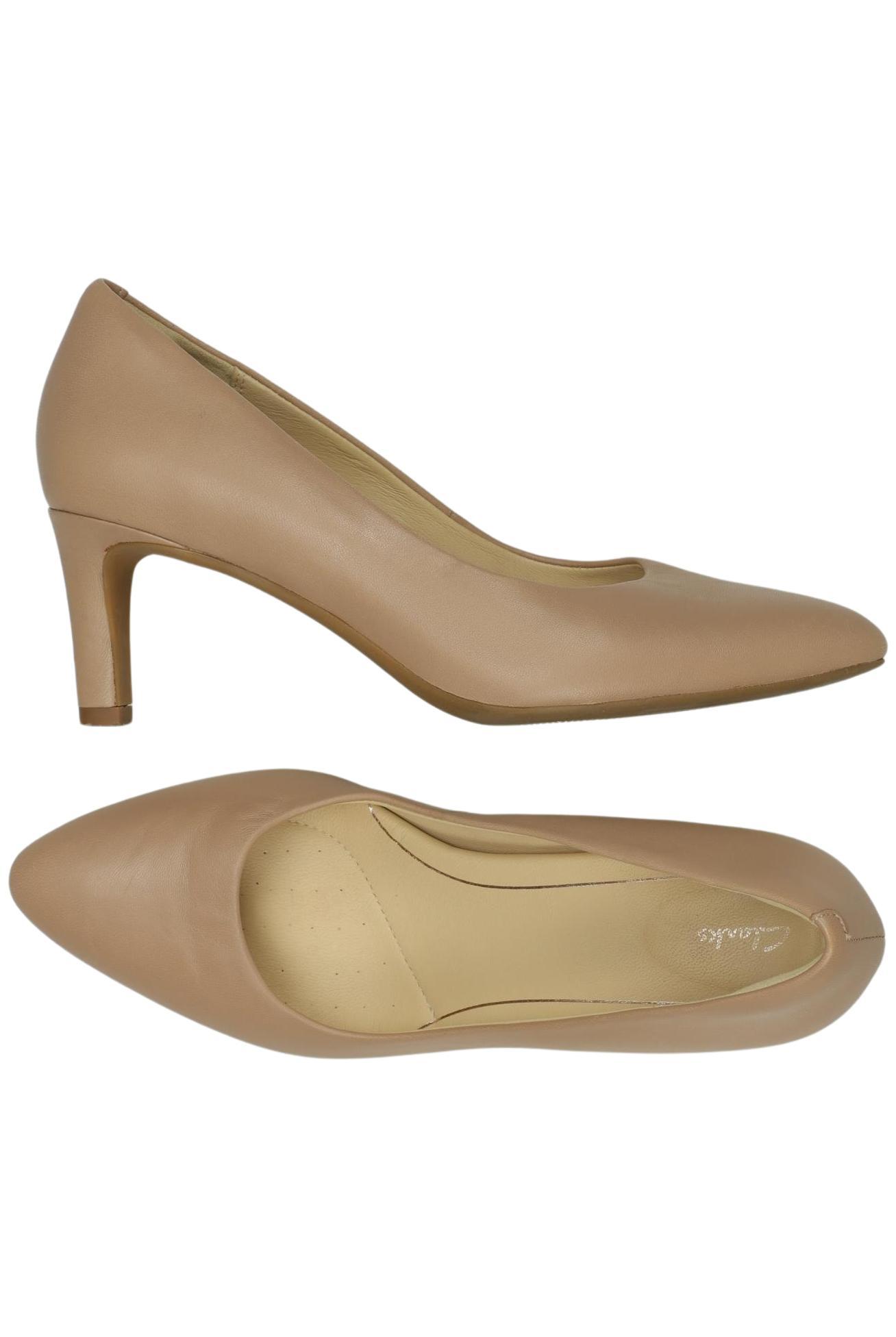 

Clarks Damen Pumps, beige, Gr. 38
