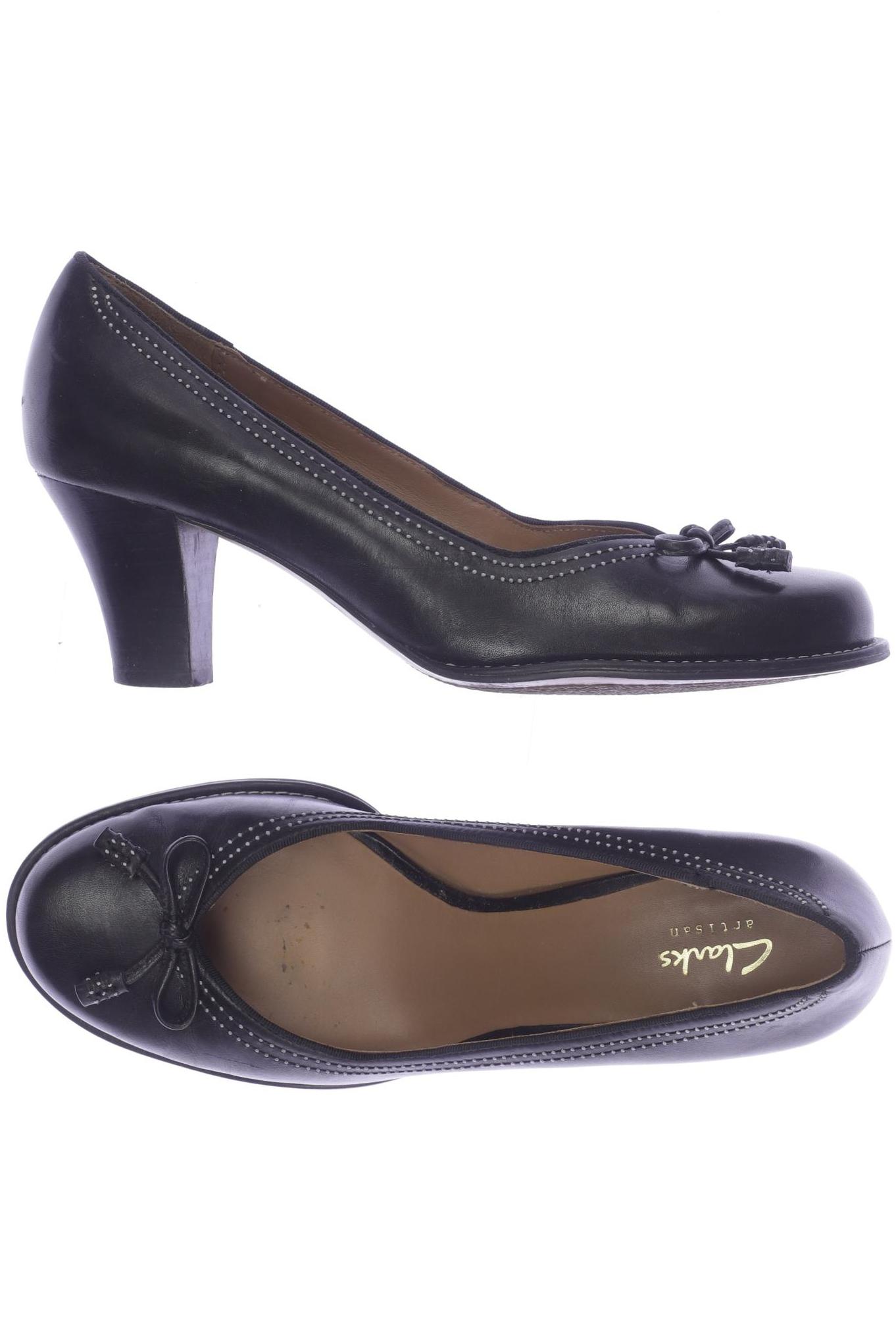 

Clarks Damen Pumps, schwarz, Gr. 40