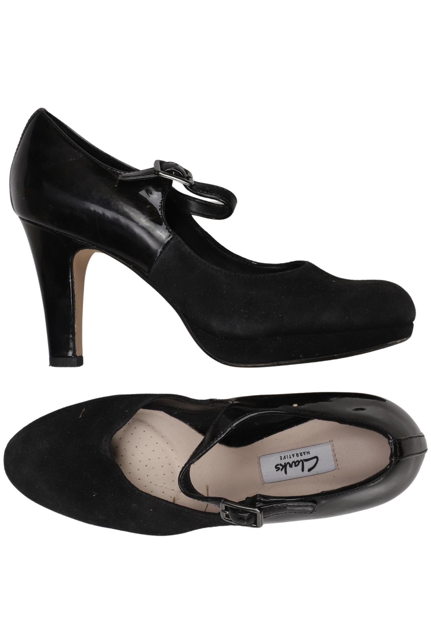 

Clarks Damen Pumps, schwarz, Gr. 37.5