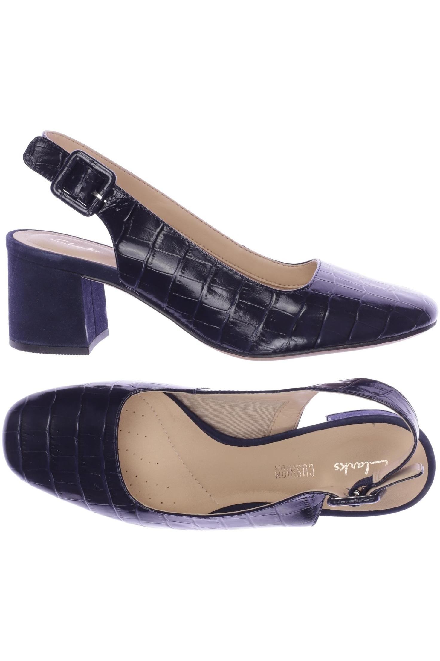 

Clarks Damen Pumps, marineblau, Gr. 37