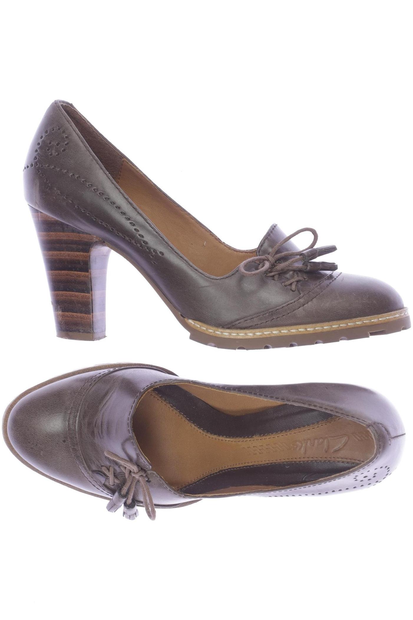 

Clarks Damen Pumps, braun, Gr. 4