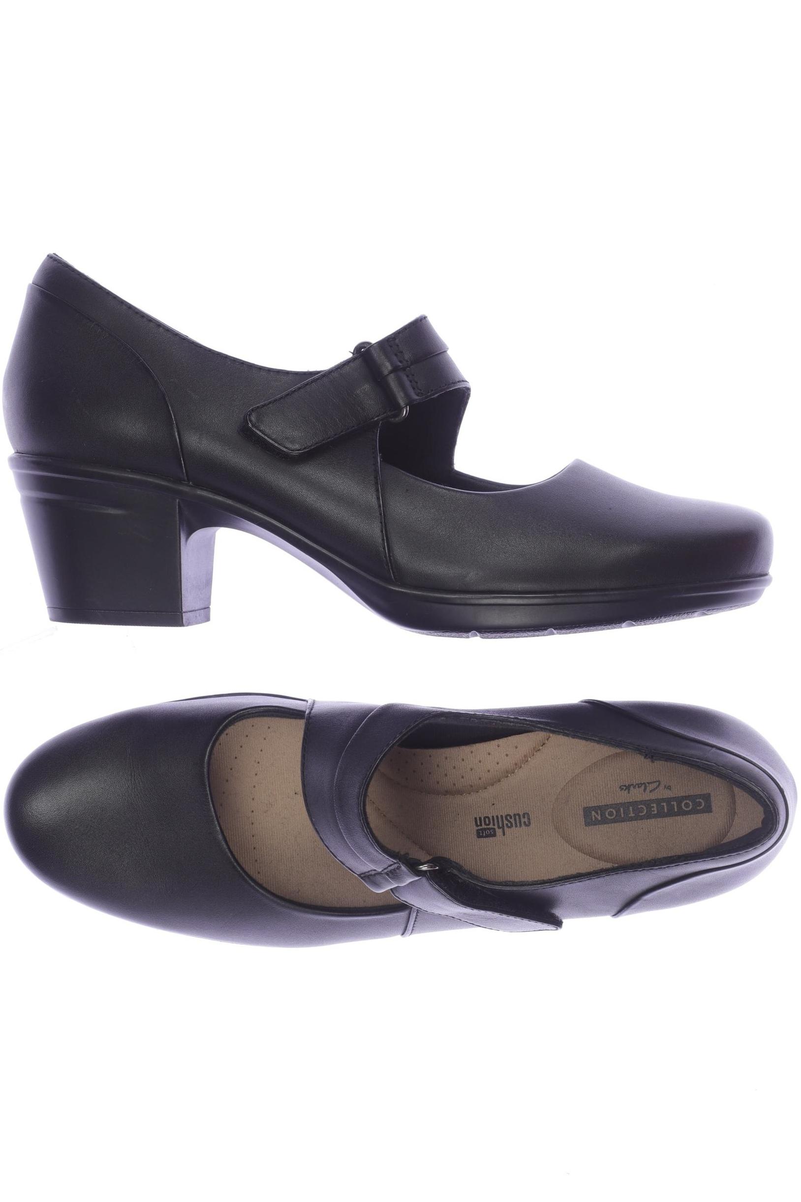 

Clarks Damen Pumps, schwarz, Gr. 40