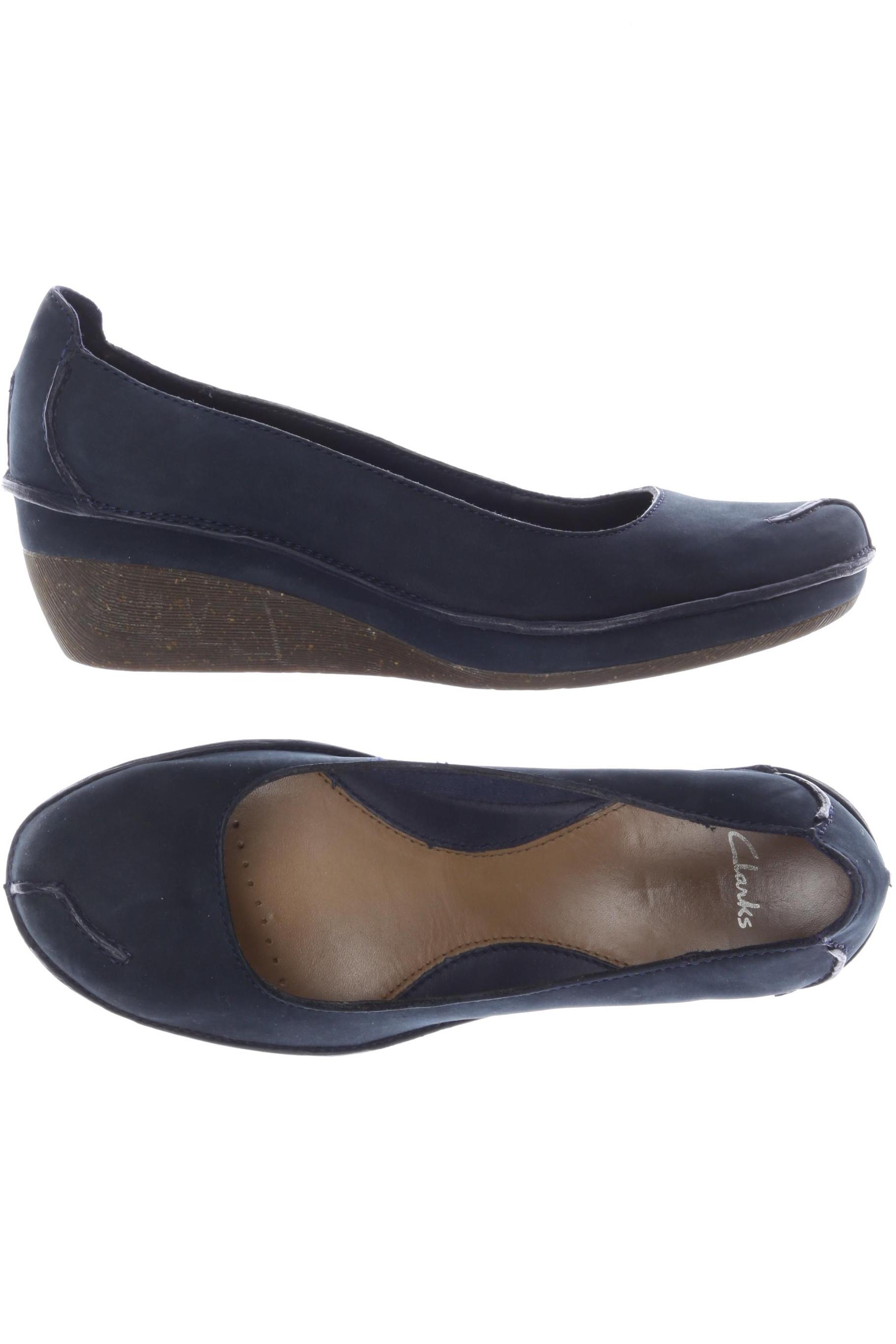 

Clarks Damen Pumps, marineblau, Gr. 5.5