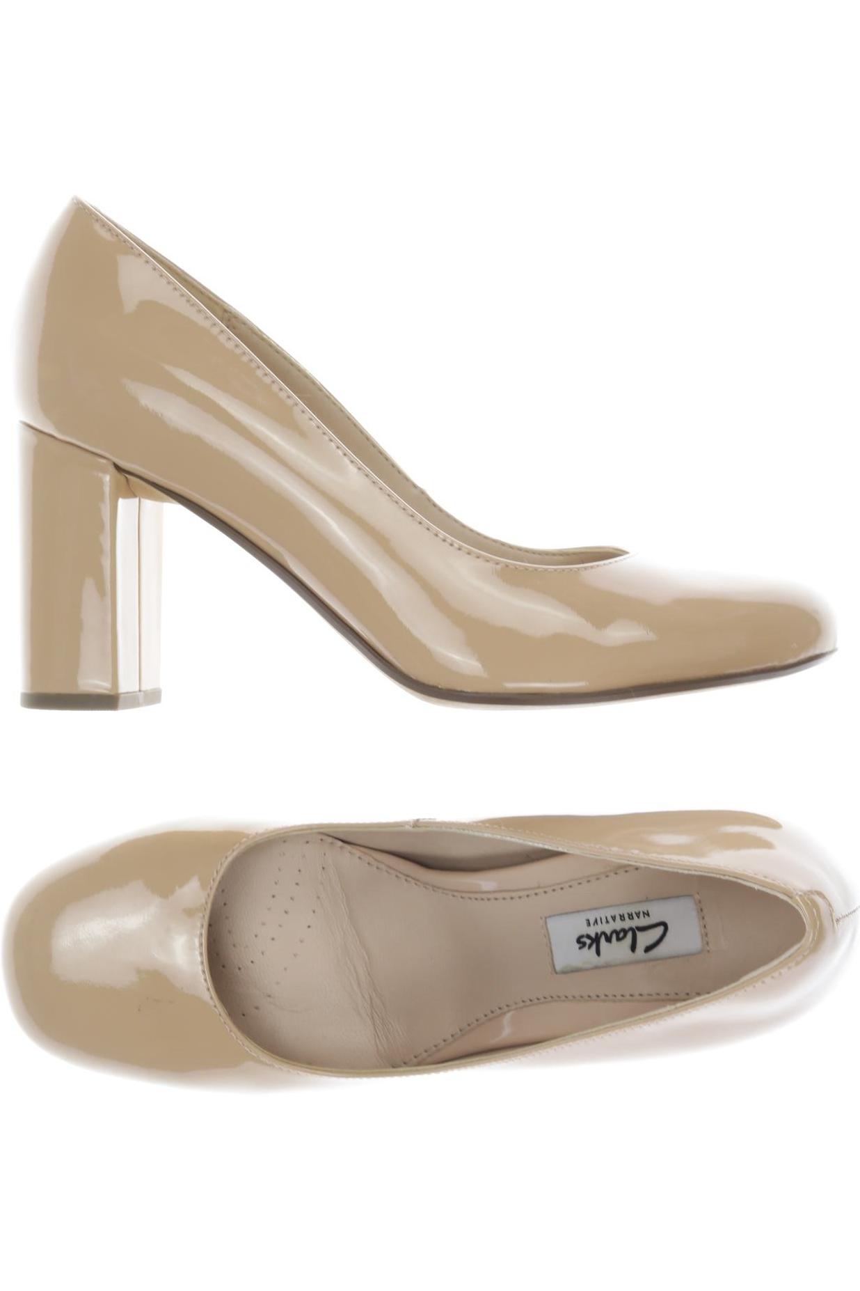 

Clarks Damen Pumps, beige, Gr. 38