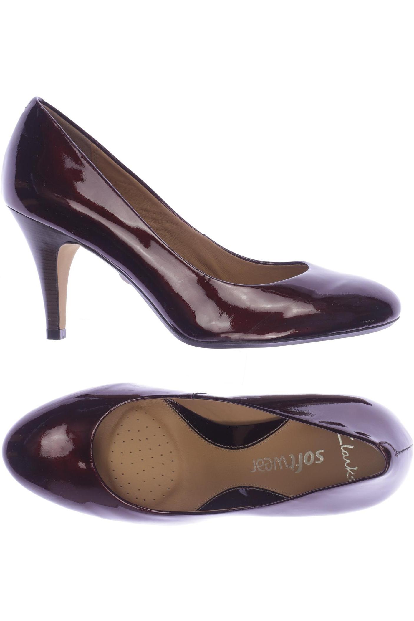 

Clarks Damen Pumps, bordeaux, Gr. 4