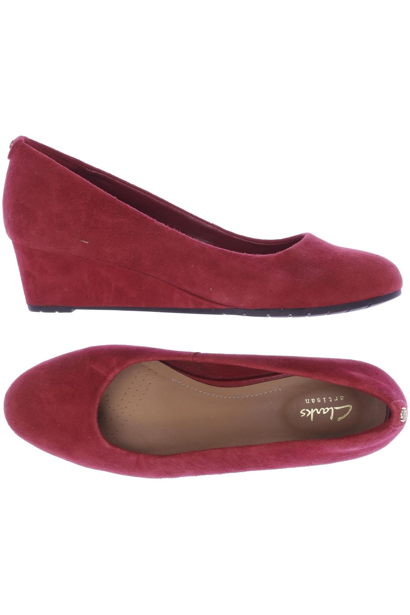 

Clarks Damen Pumps, rot, Gr. 39.5