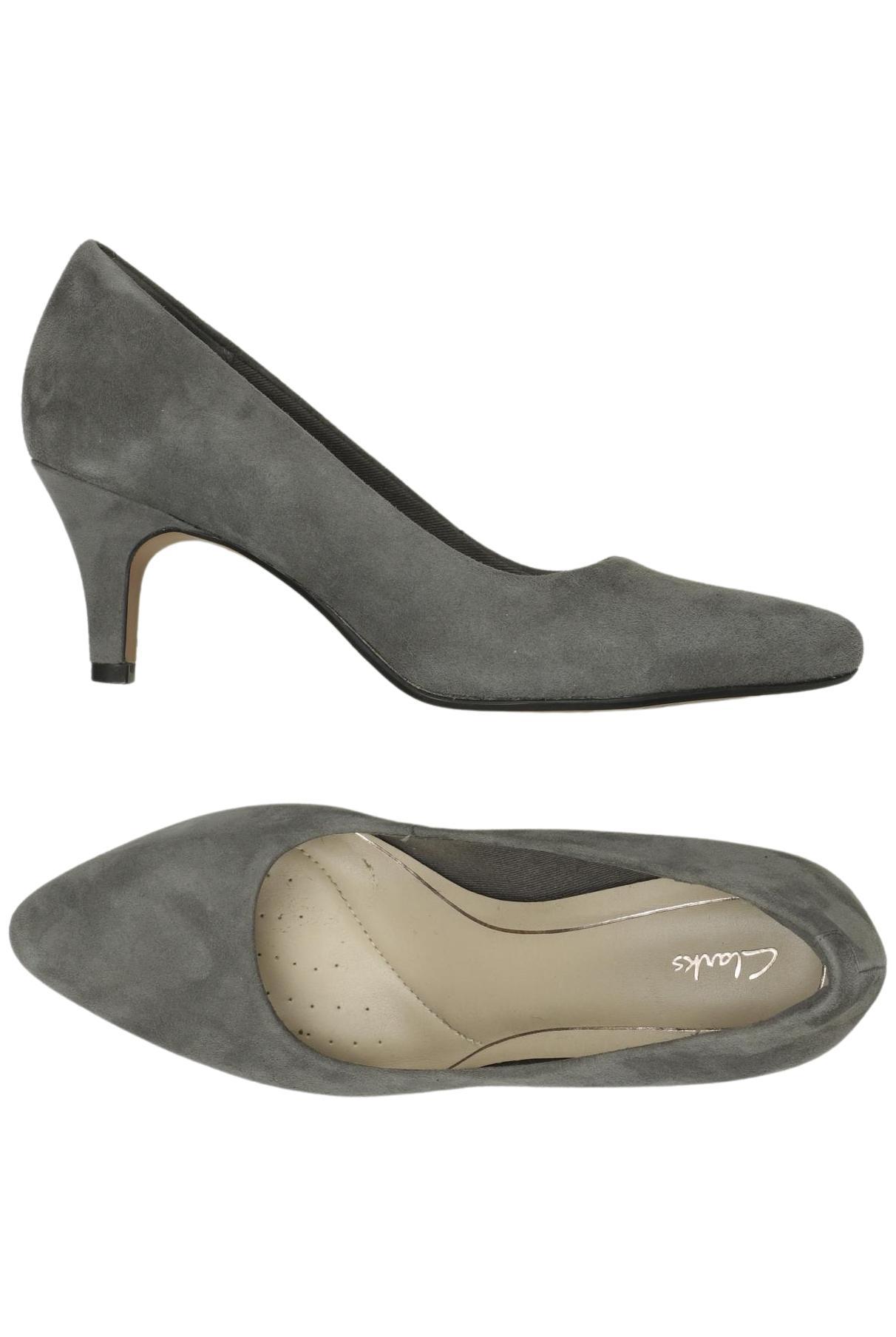 

Clarks Damen Pumps, grau, Gr. 37