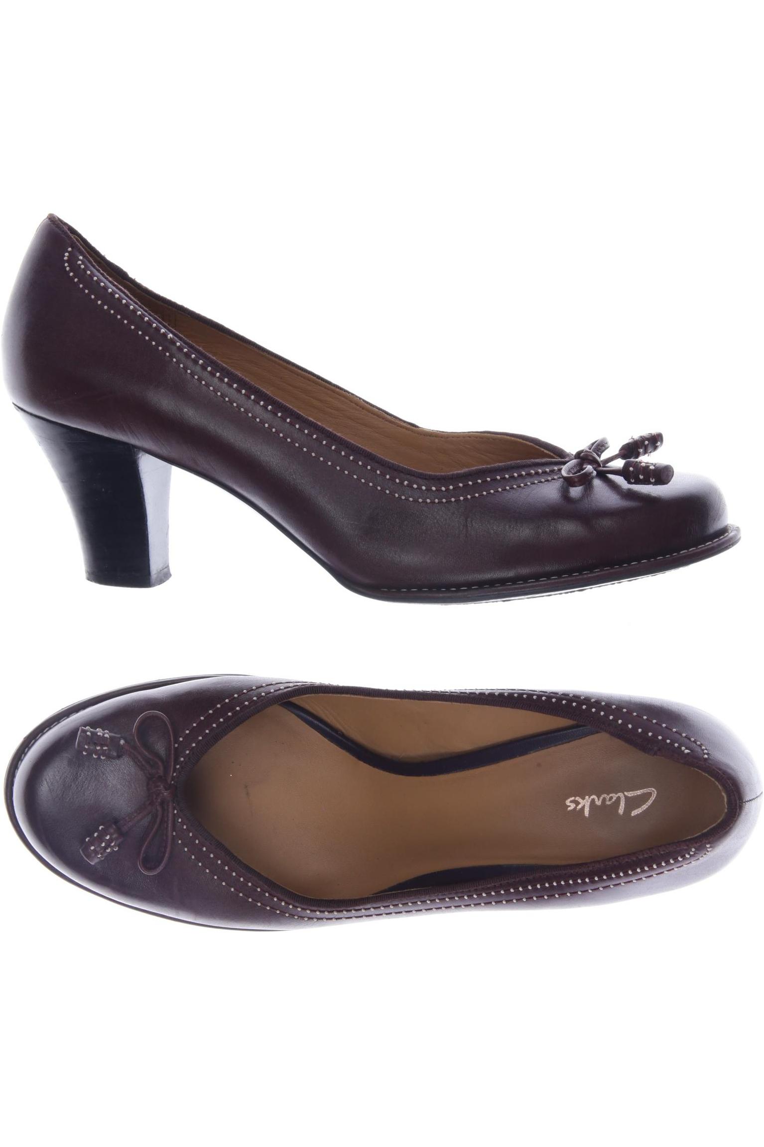 

Clarks Damen Pumps, braun, Gr. 41