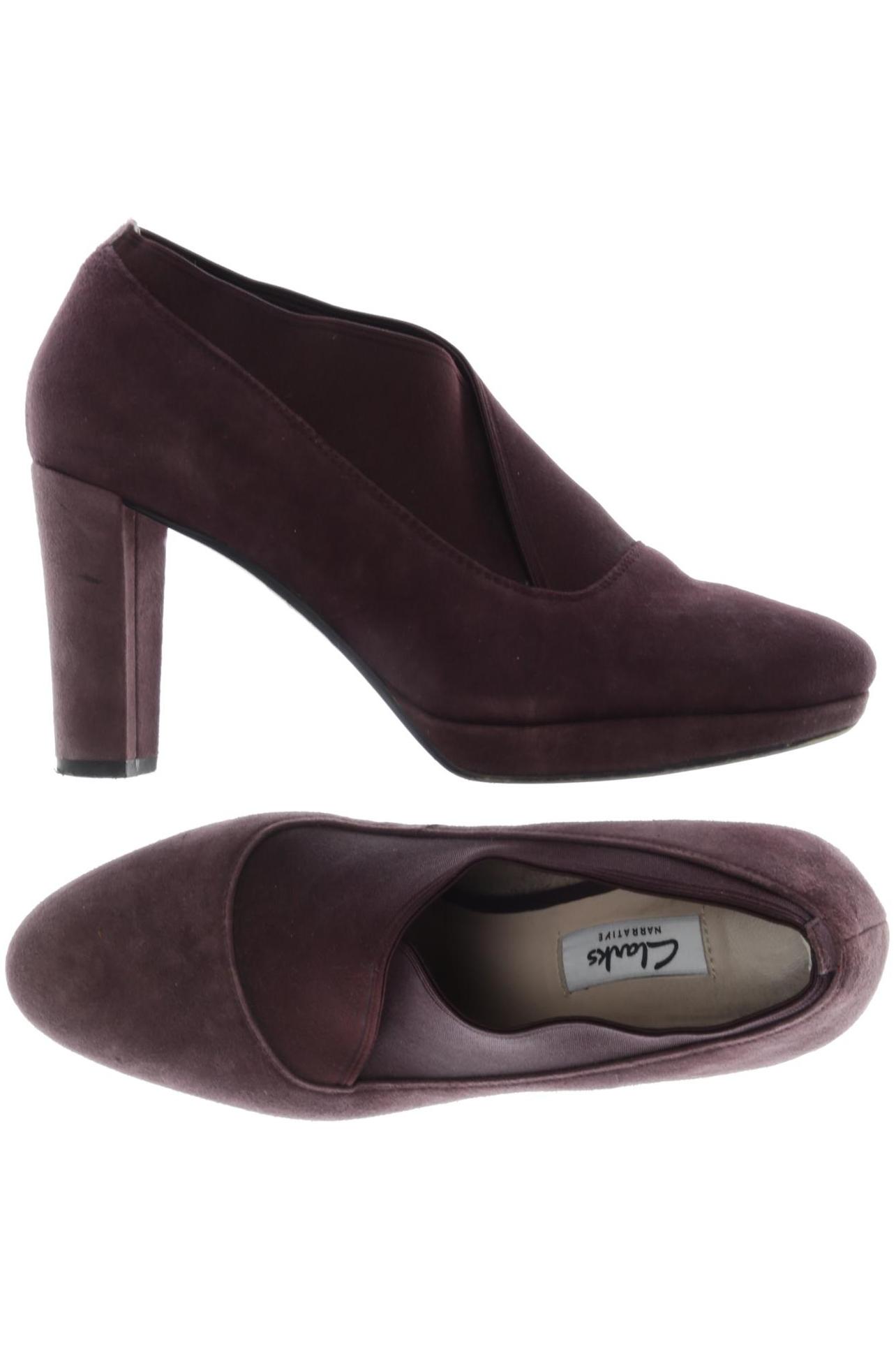 

Clarks Damen Pumps, bordeaux, Gr. 38
