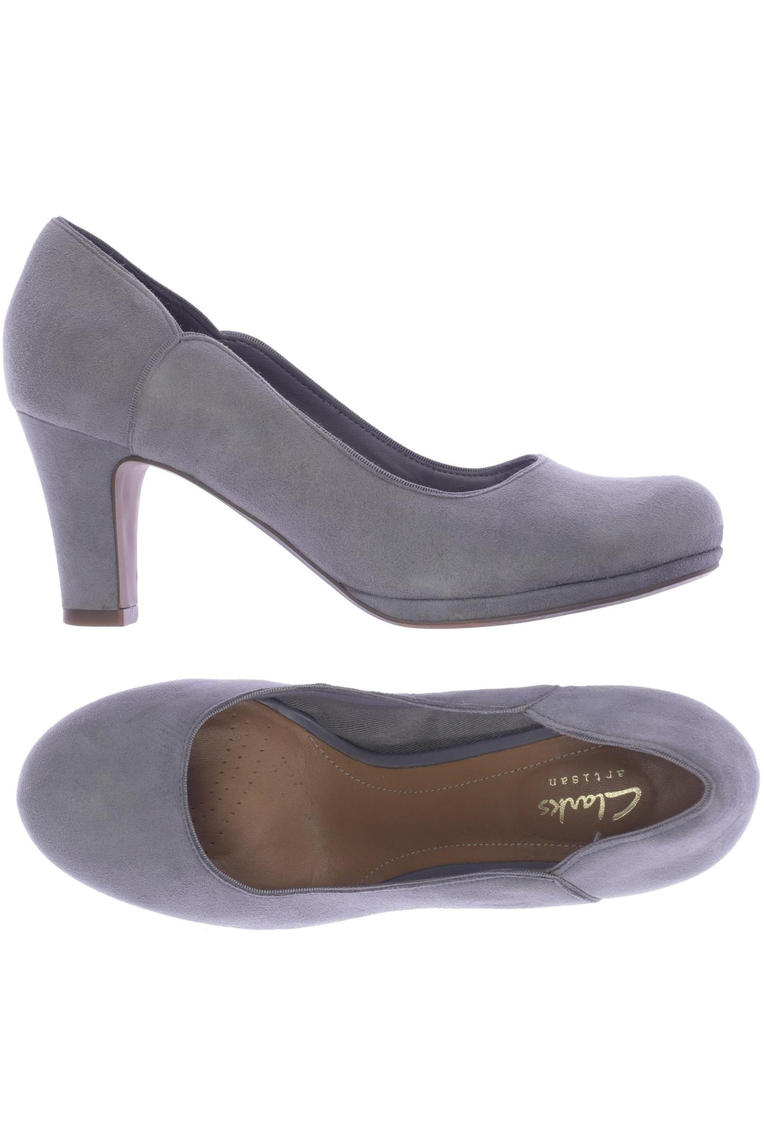 

Clarks Damen Pumps, grau, Gr. 39