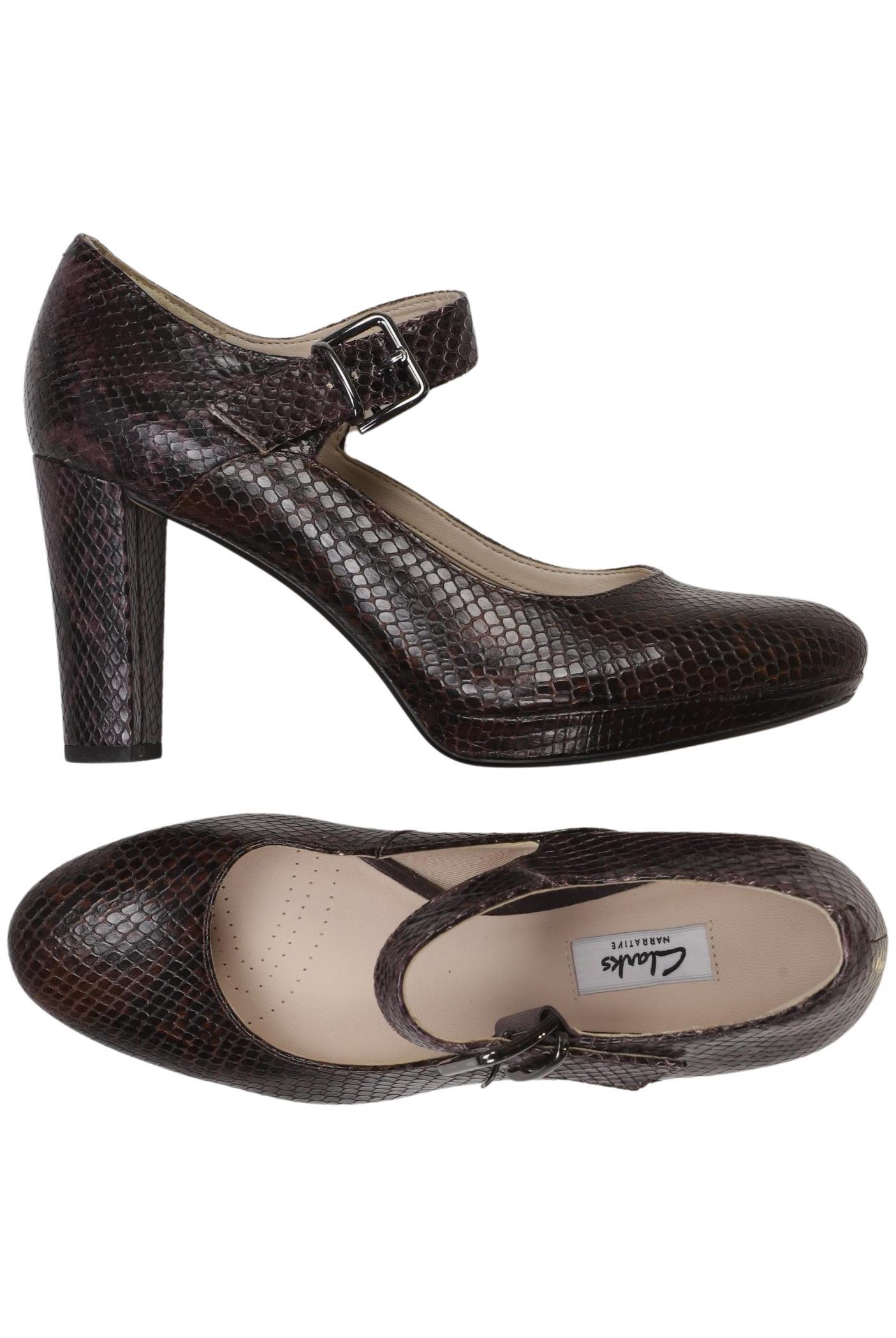 

Clarks Damen Pumps, braun, Gr. 41