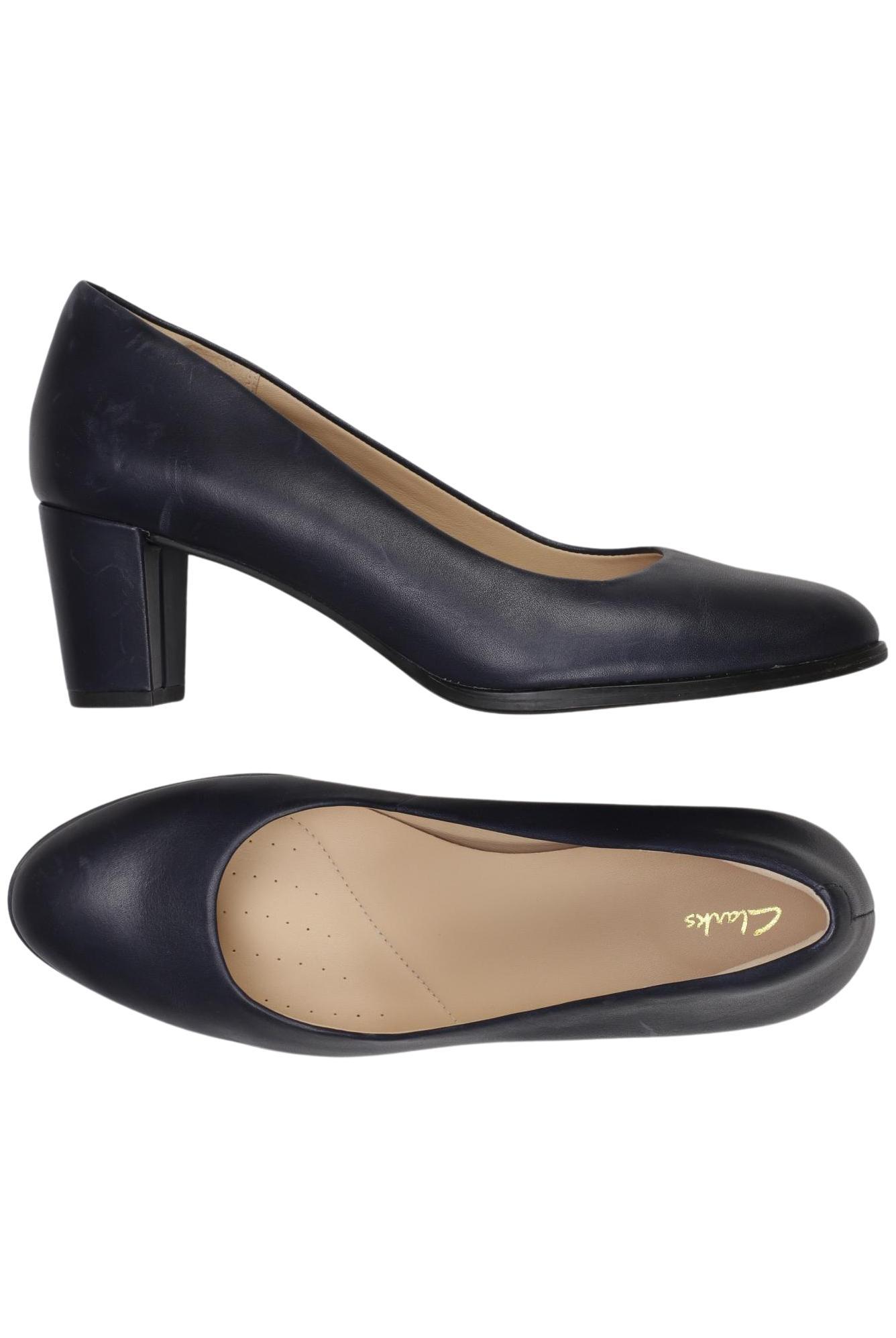 

Clarks Damen Pumps, marineblau, Gr. 41