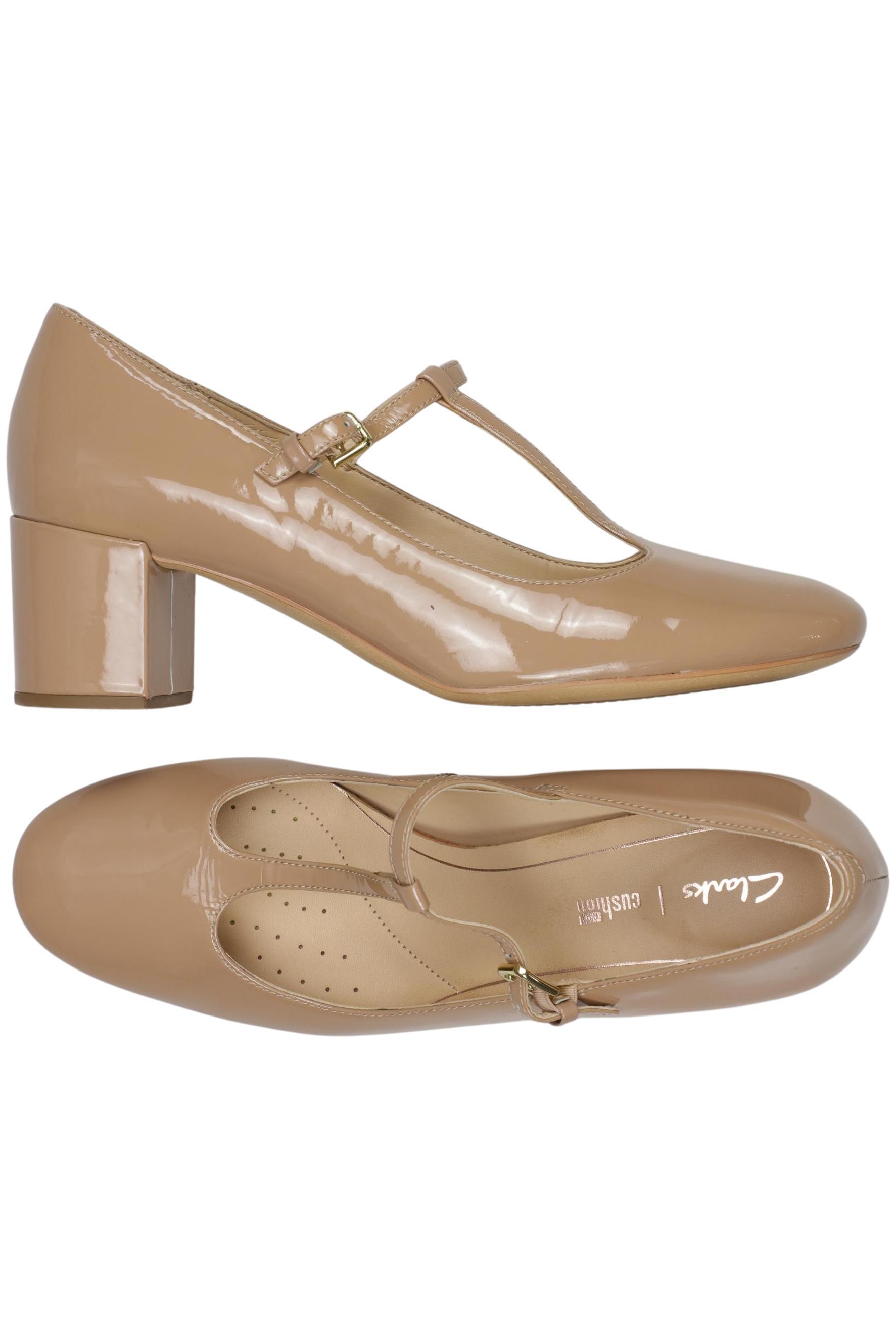 

Clarks Damen Pumps, braun, Gr. 40