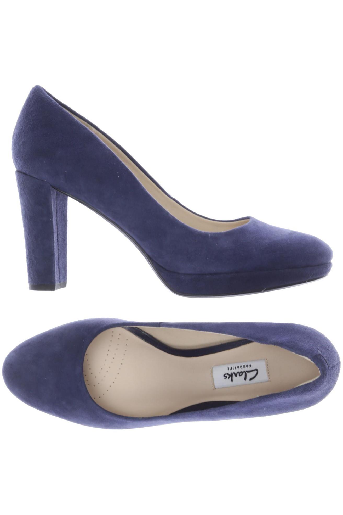 

Clarks Damen Pumps, marineblau, Gr. 38