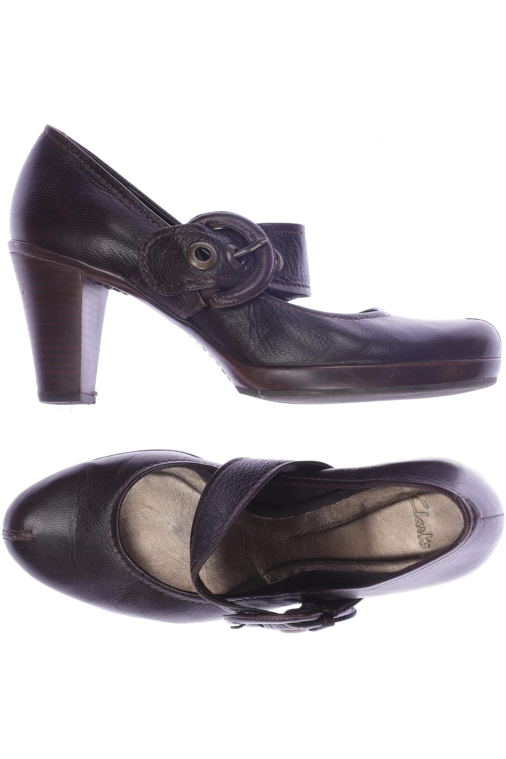 

Clarks Damen Pumps, braun, Gr. 6.5
