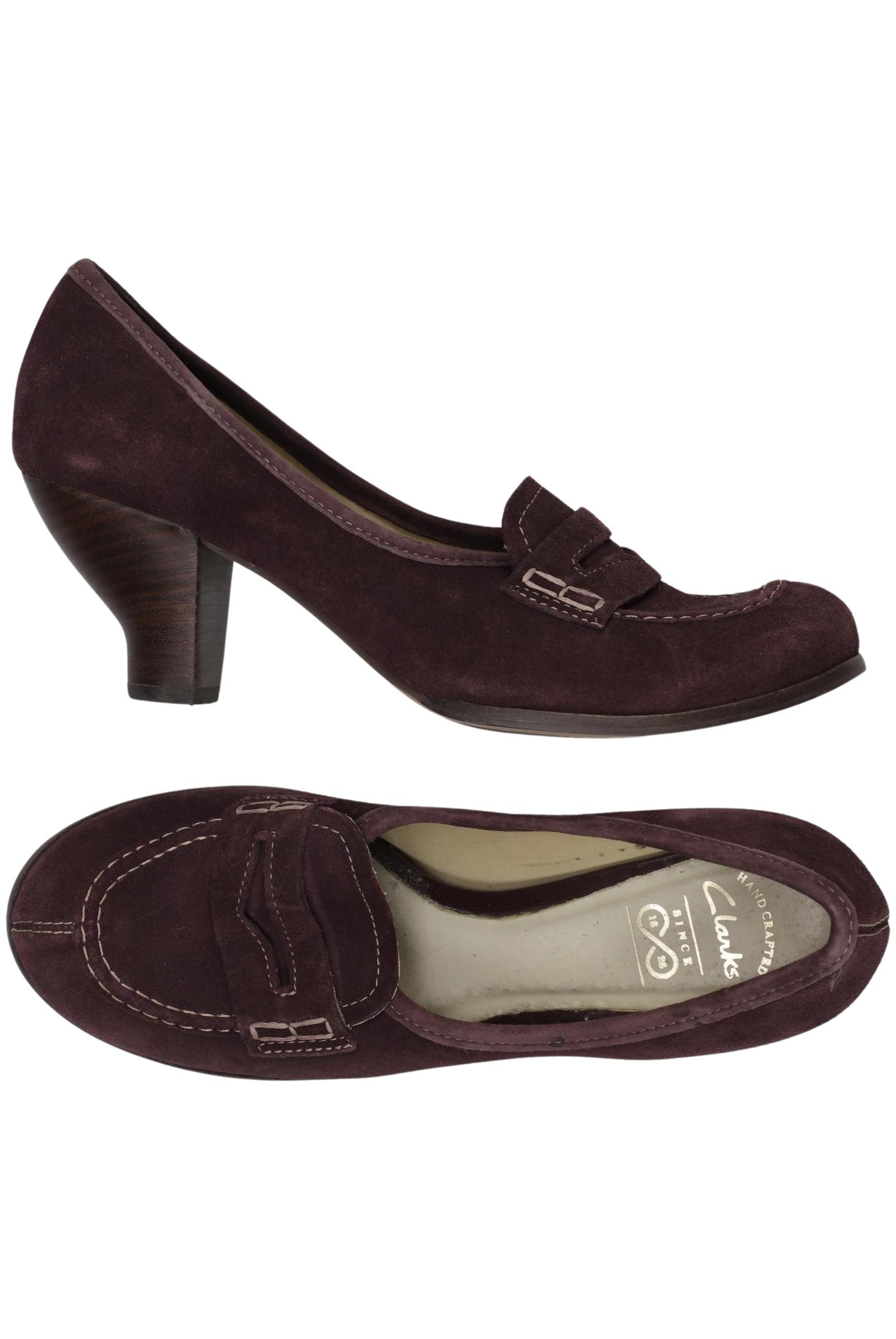 

Clarks Damen Pumps, bordeaux, Gr. 8