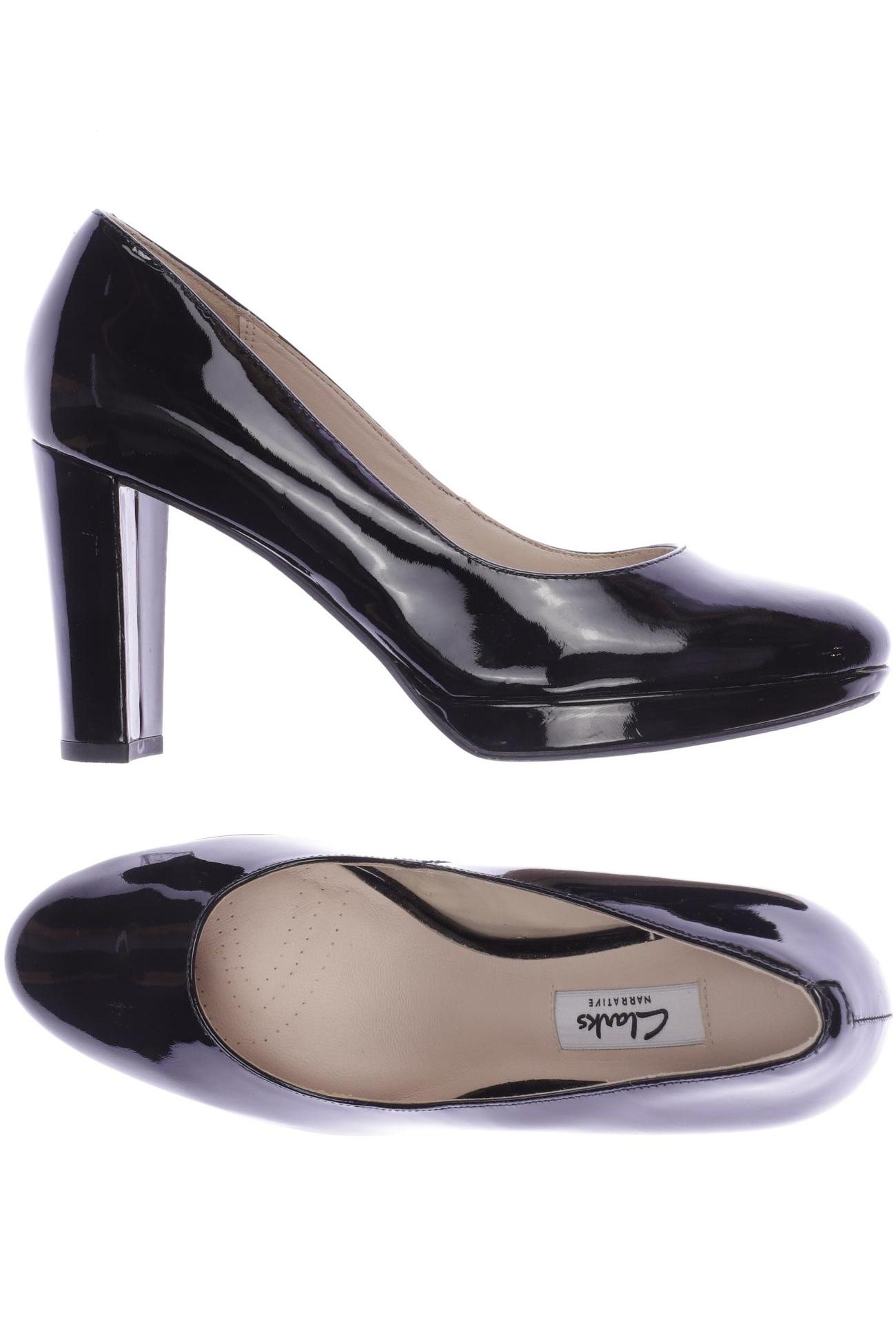 

Clarks Damen Pumps, schwarz, Gr. 4