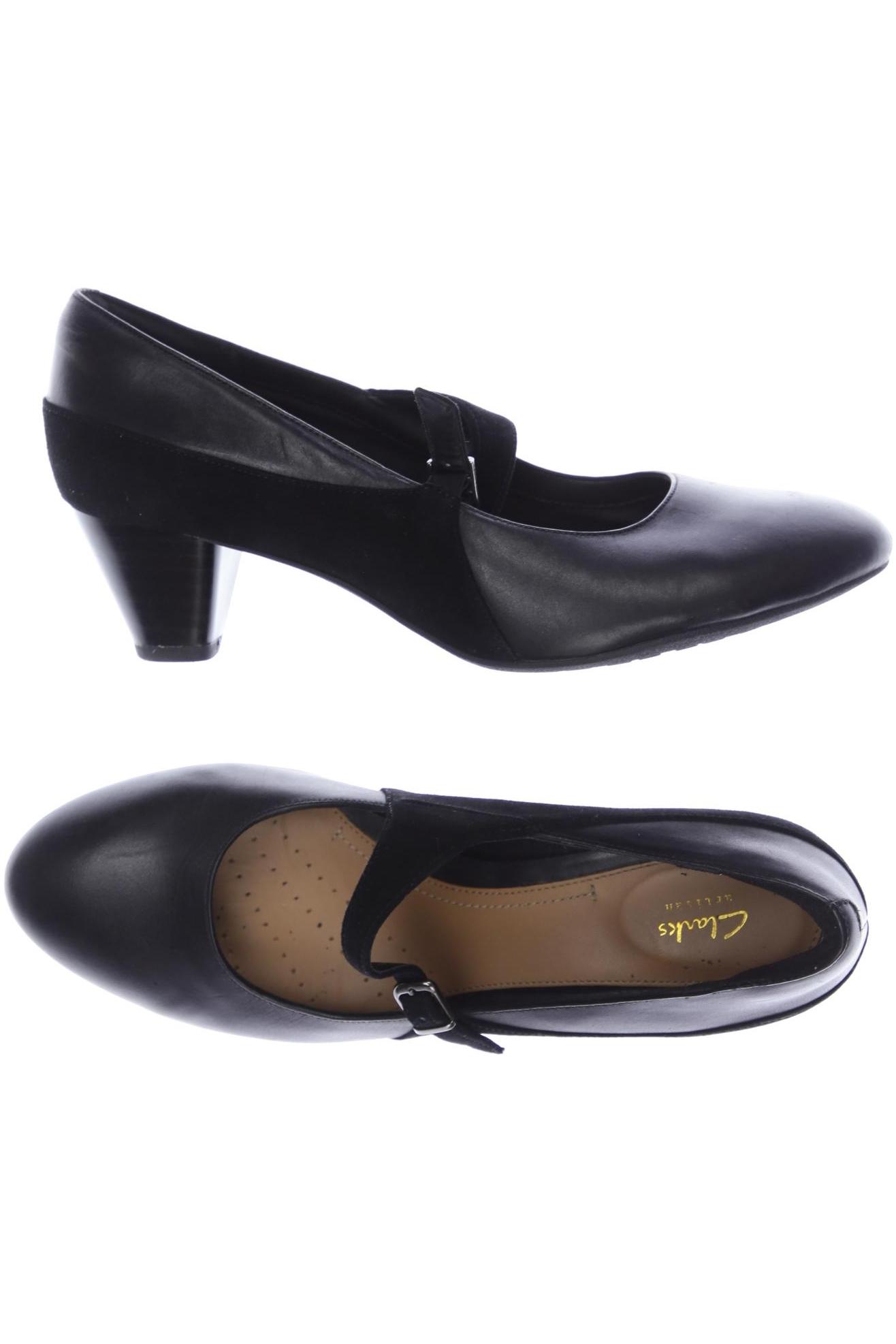 

Clarks Damen Pumps, schwarz, Gr. 39
