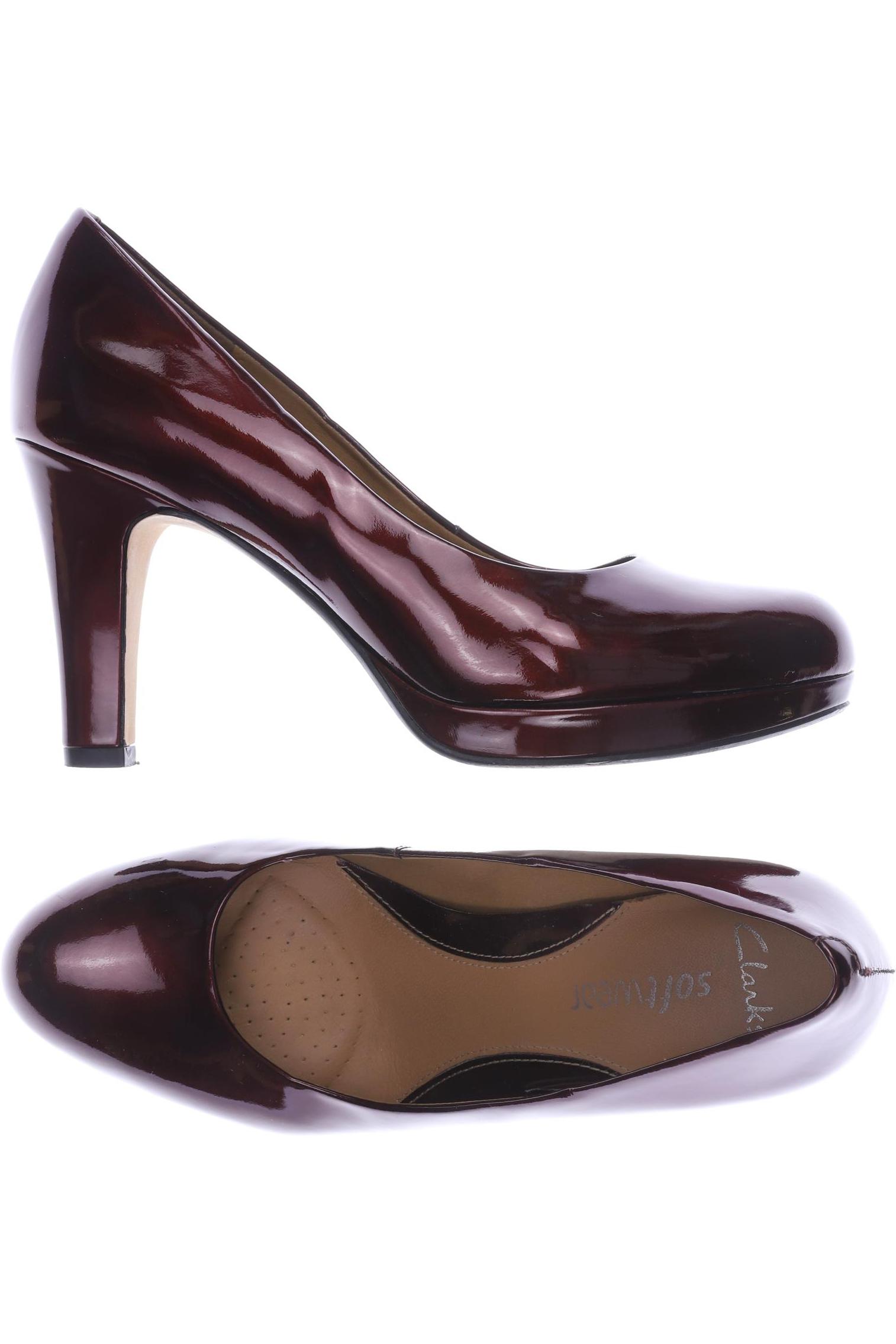 

Clarks Damen Pumps, bordeaux