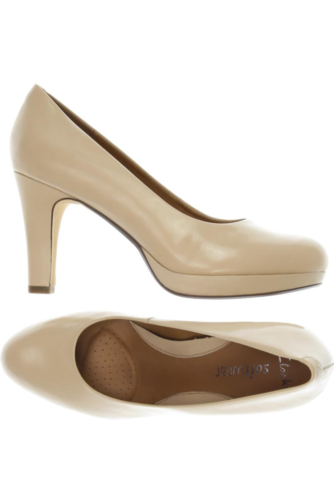 

Clarks Damen Pumps, beige, Gr. 6.5