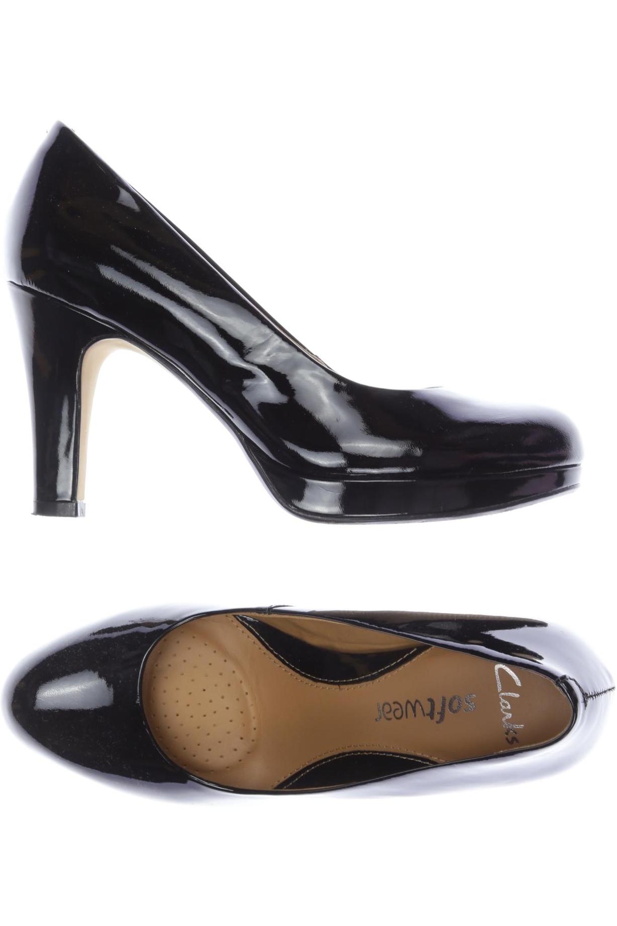 

Clarks Damen Pumps, schwarz, Gr. 5