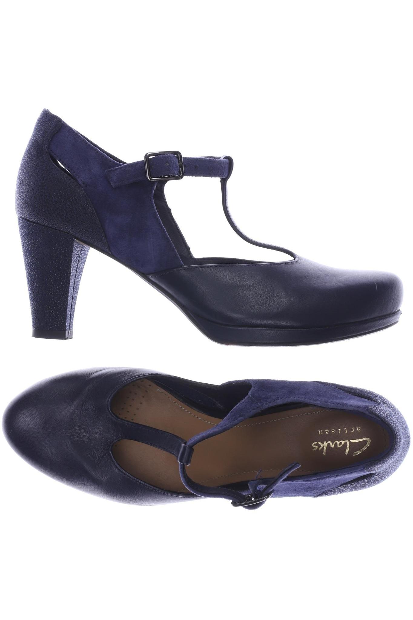 

Clarks Damen Pumps, marineblau, Gr. 39