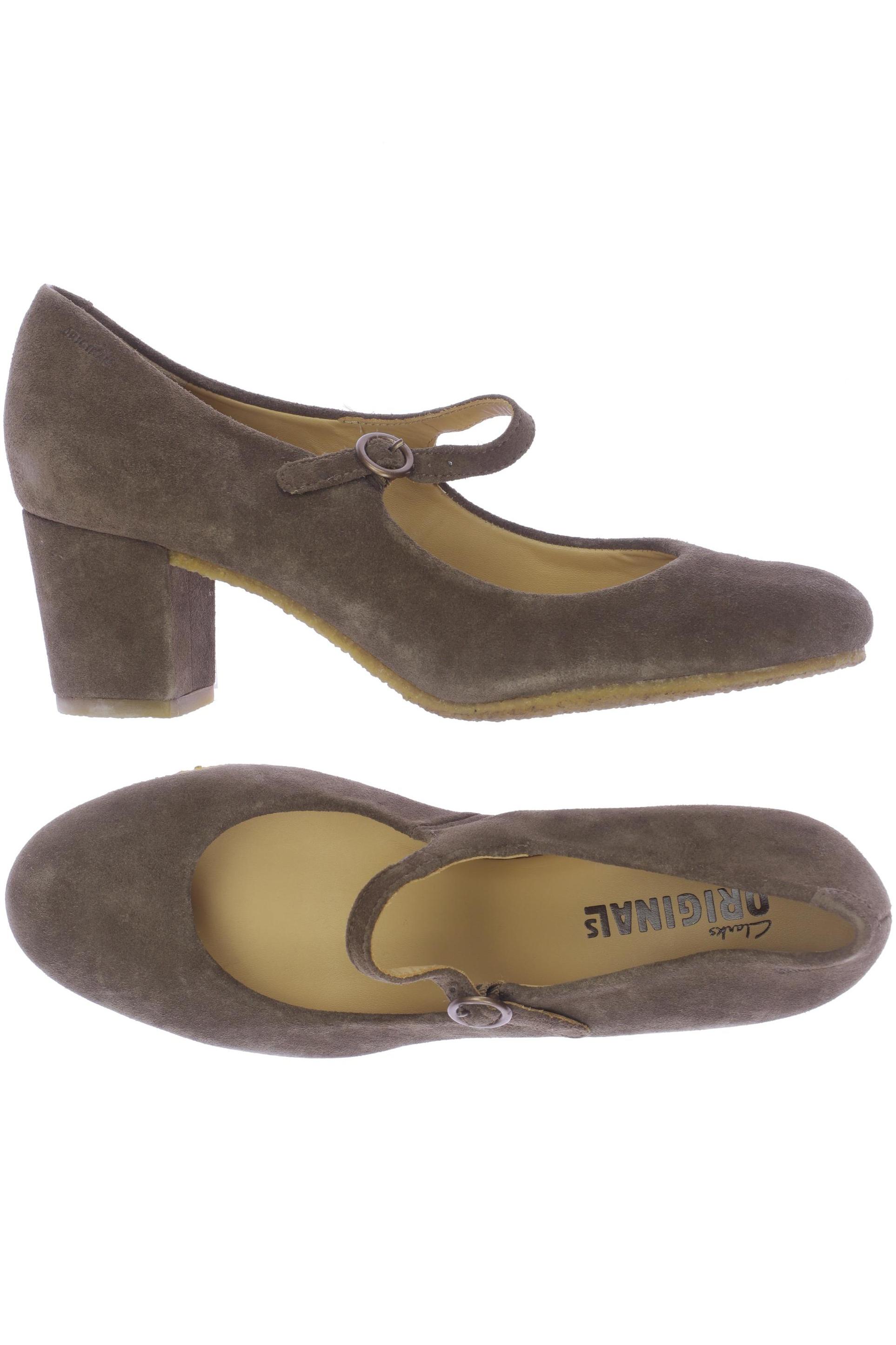 

Clarks Damen Pumps, braun, Gr. 8