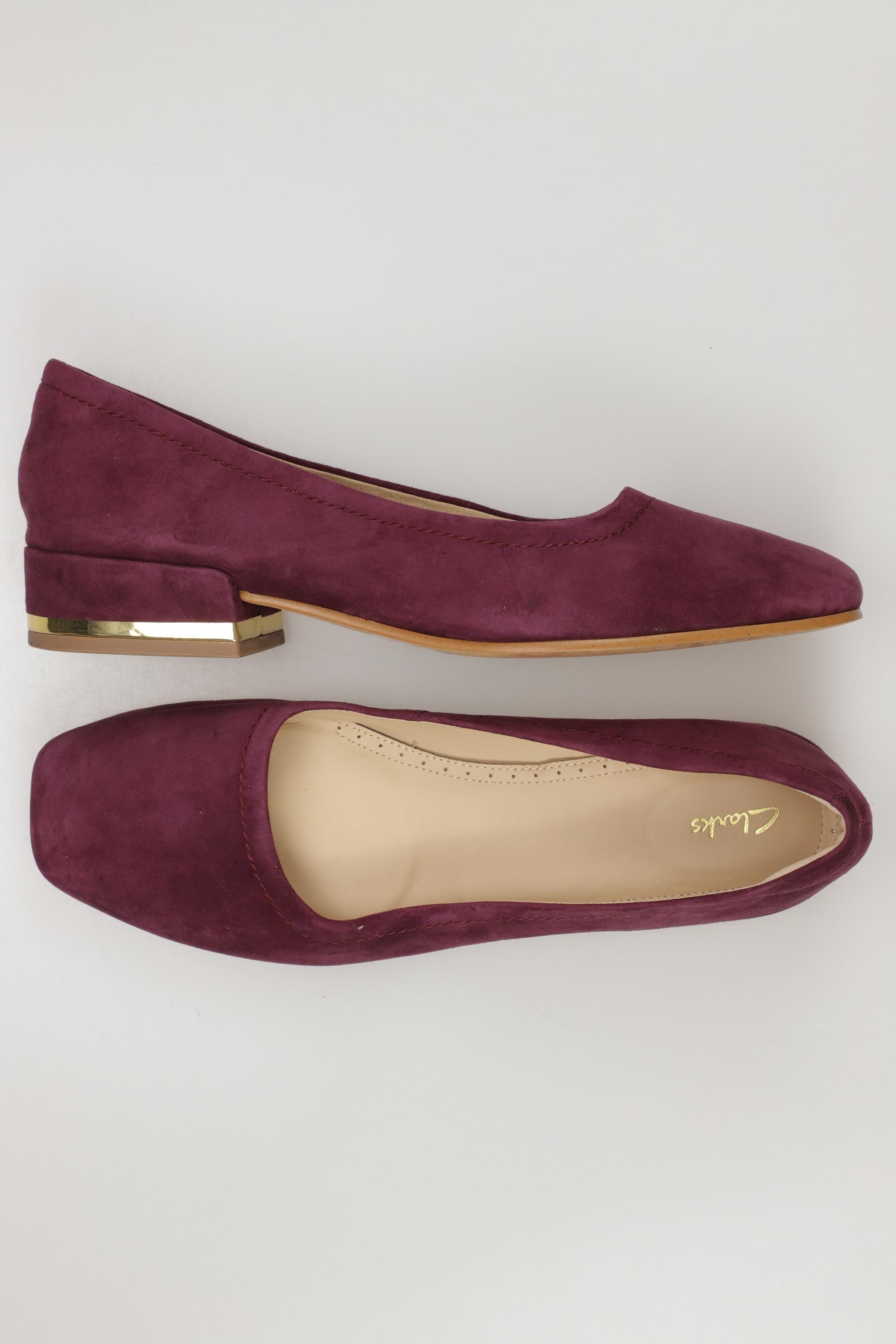 

Clarks Damen Pumps, bordeaux, Gr. 41.5