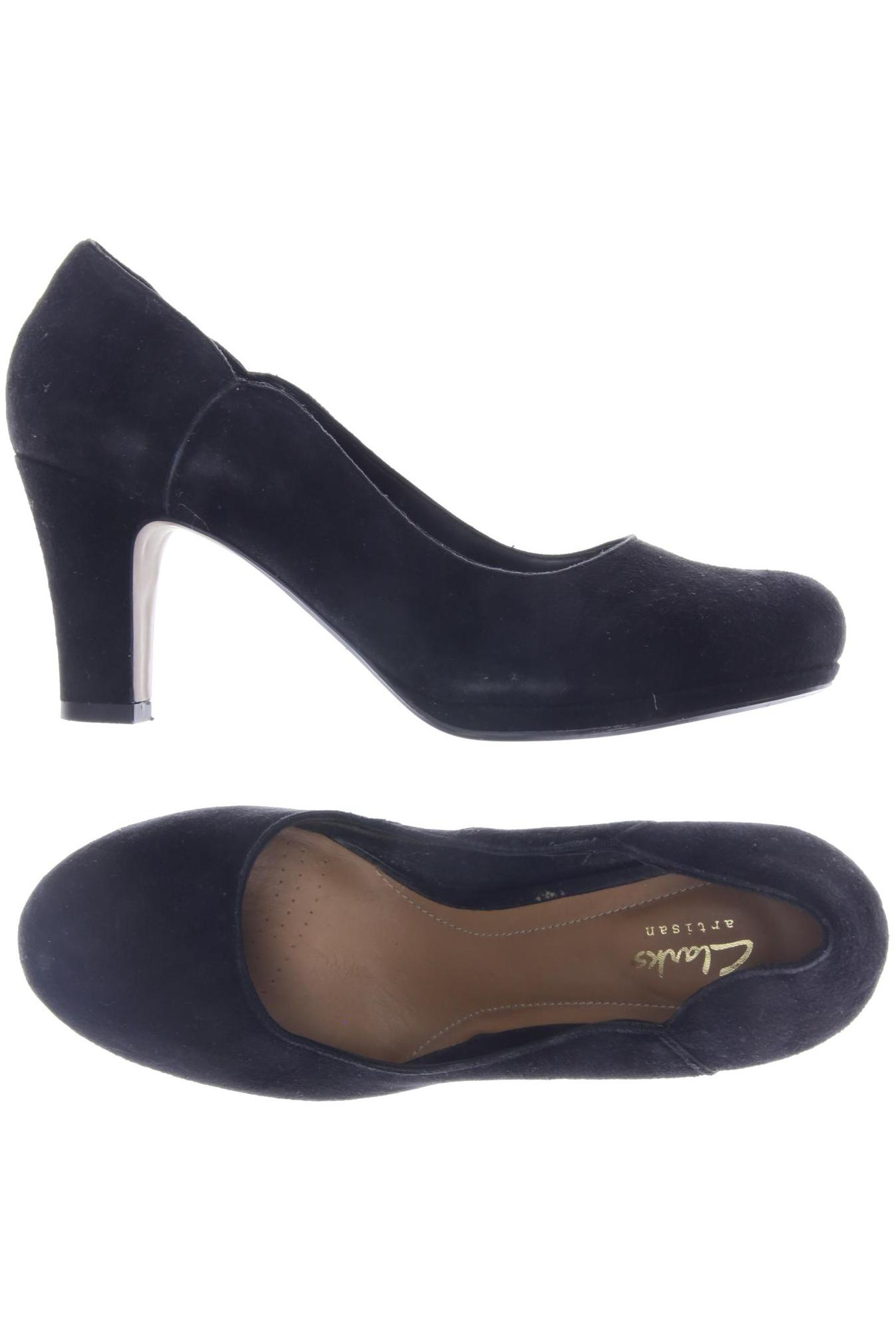 

Clarks Damen Pumps, schwarz, Gr. 39.5