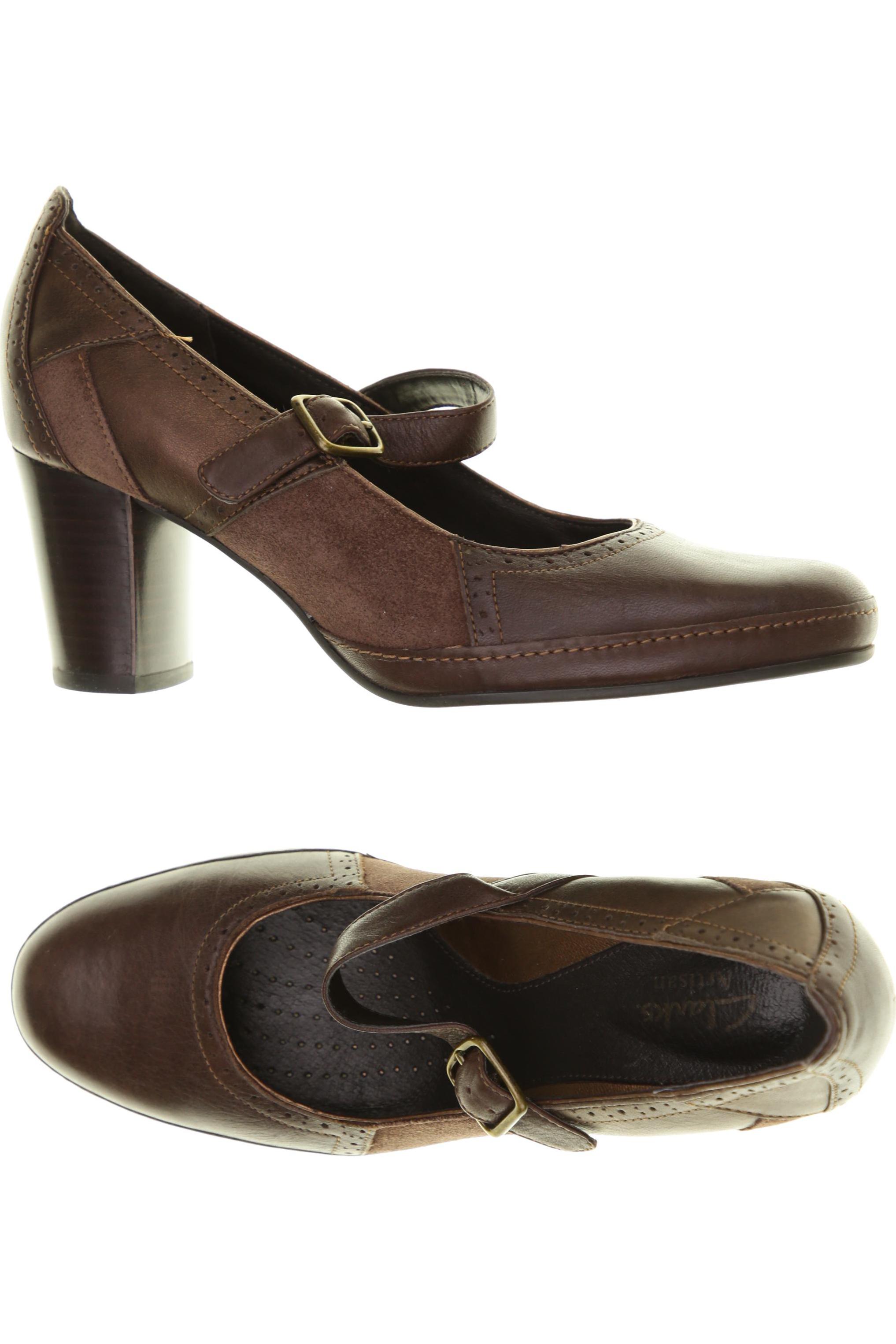 

Clarks Damen Pumps, braun, Gr. 7.5