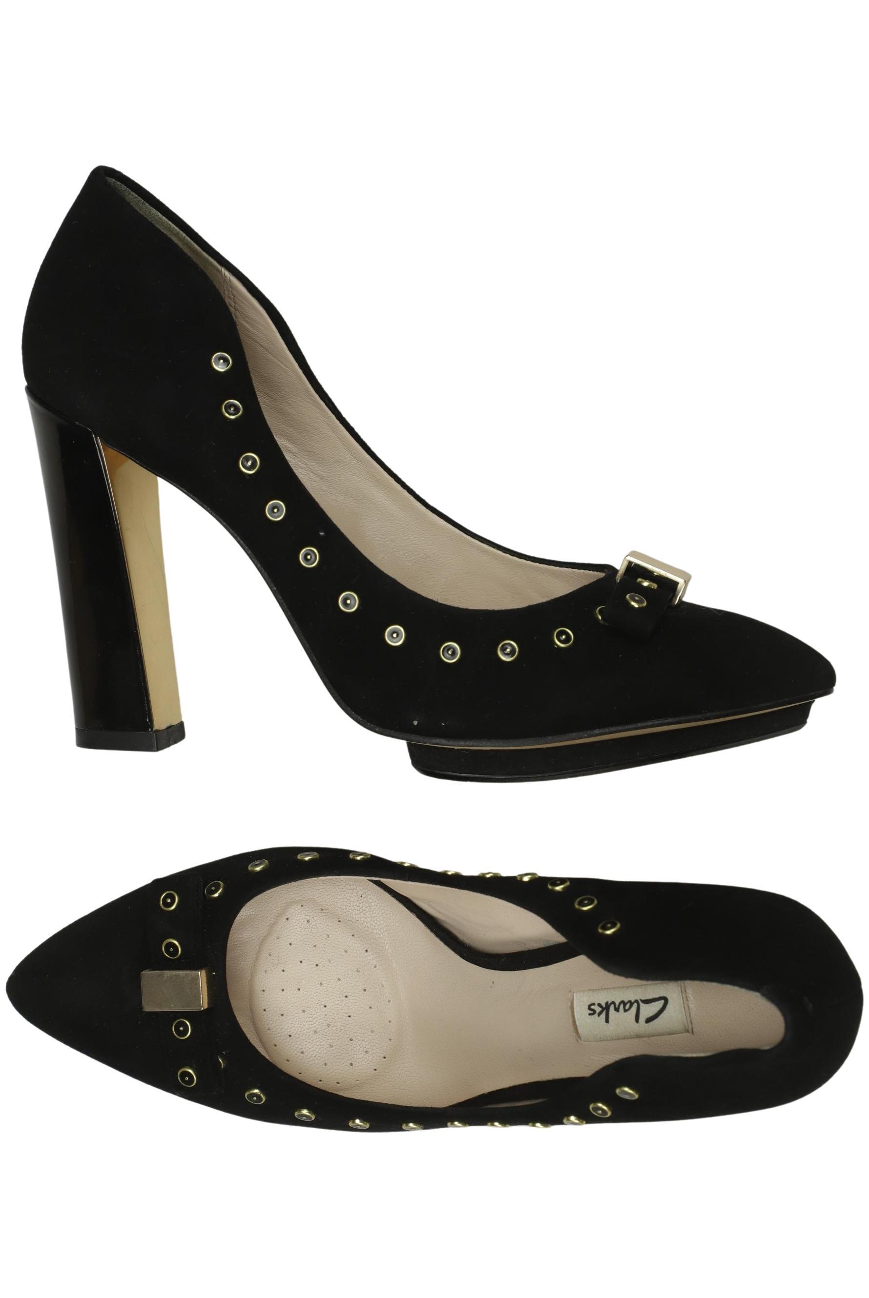 

Clarks Damen Pumps, schwarz, Gr. 7
