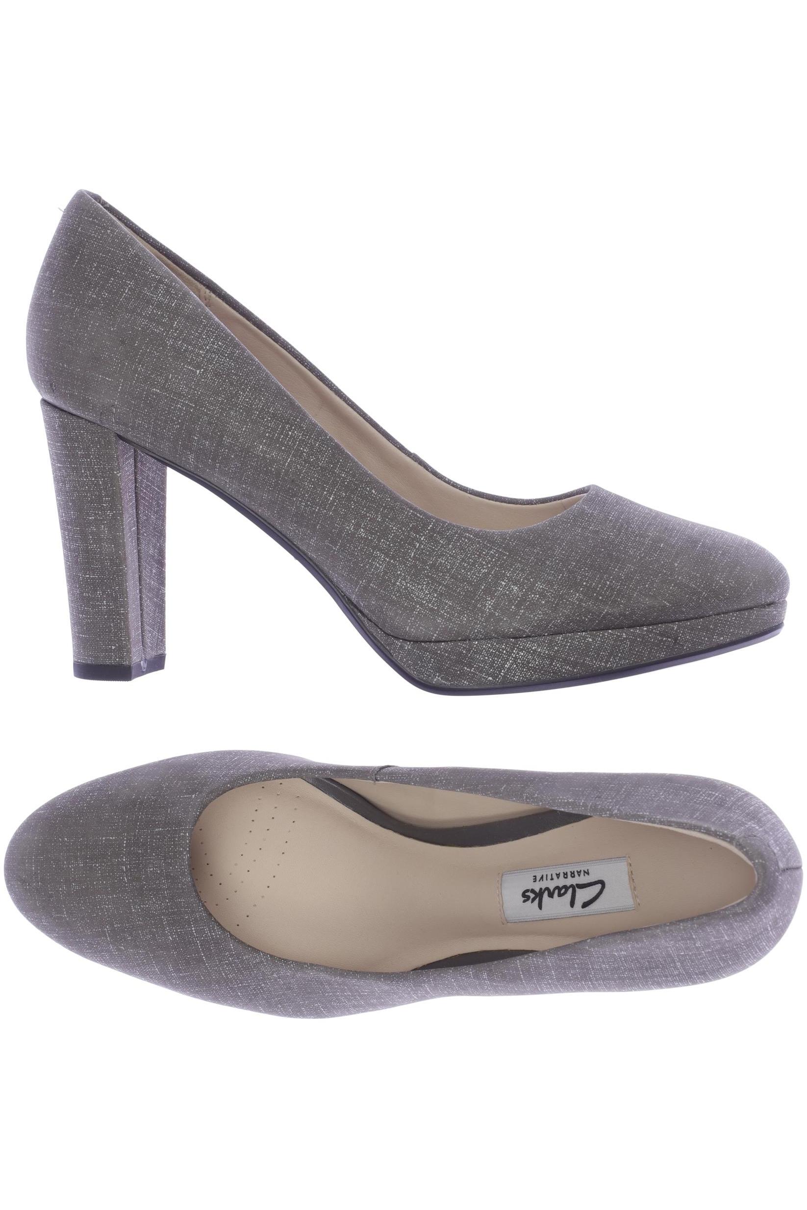 

Clarks Damen Pumps, grau, Gr. 38