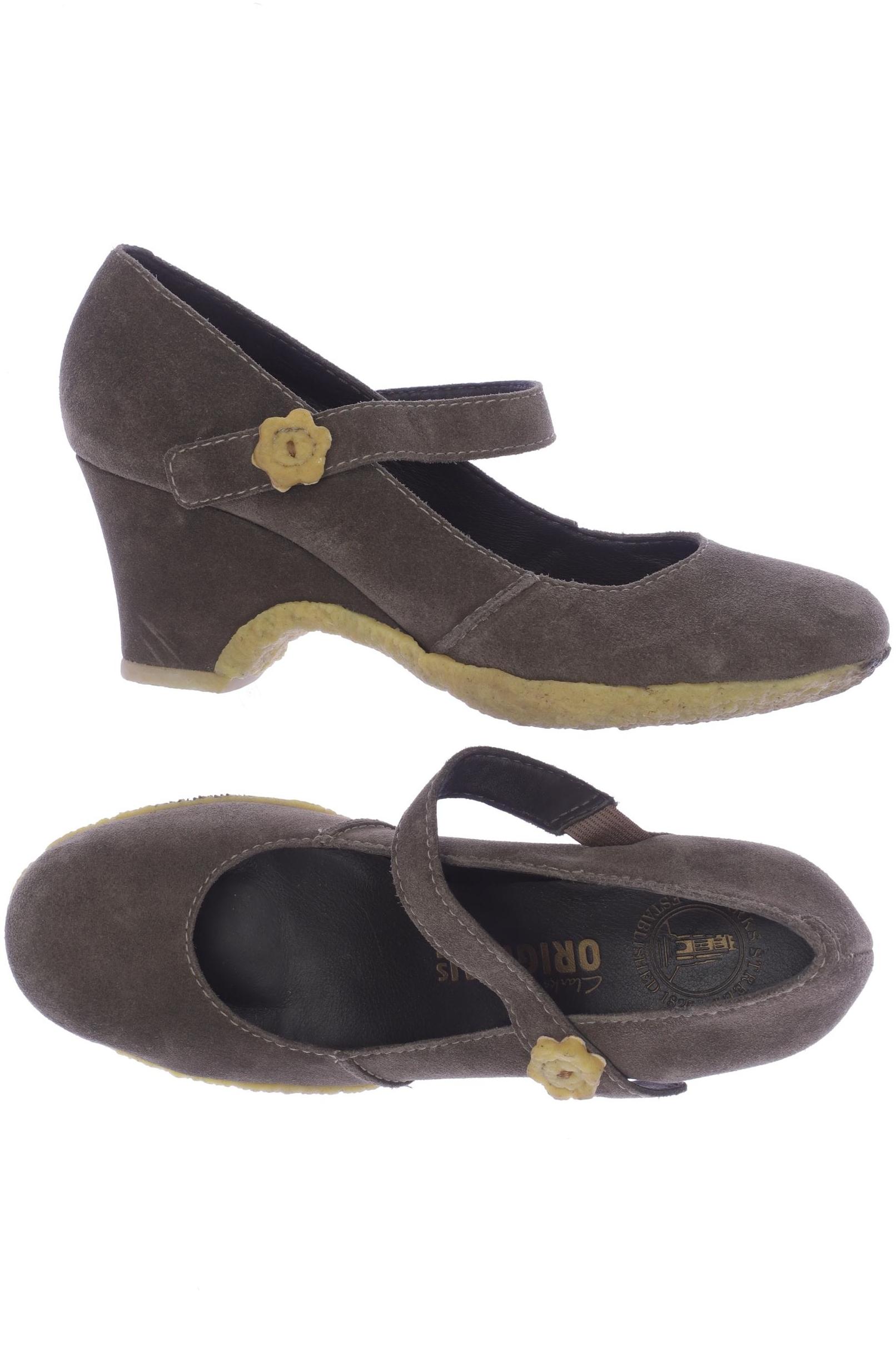 

Clarks Damen Pumps, grün, Gr. 7.5