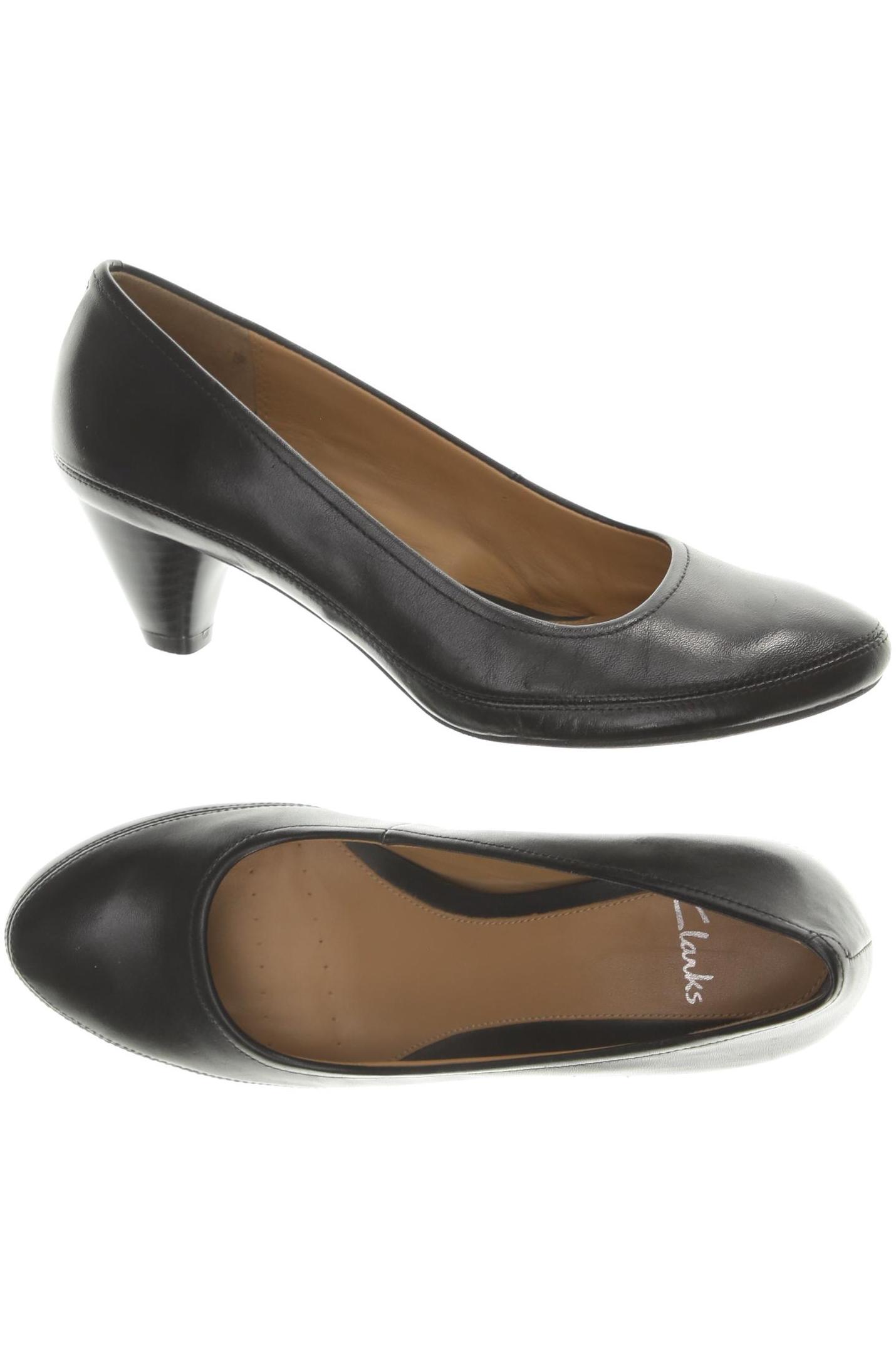 

Clarks Damen Pumps, schwarz, Gr. 4