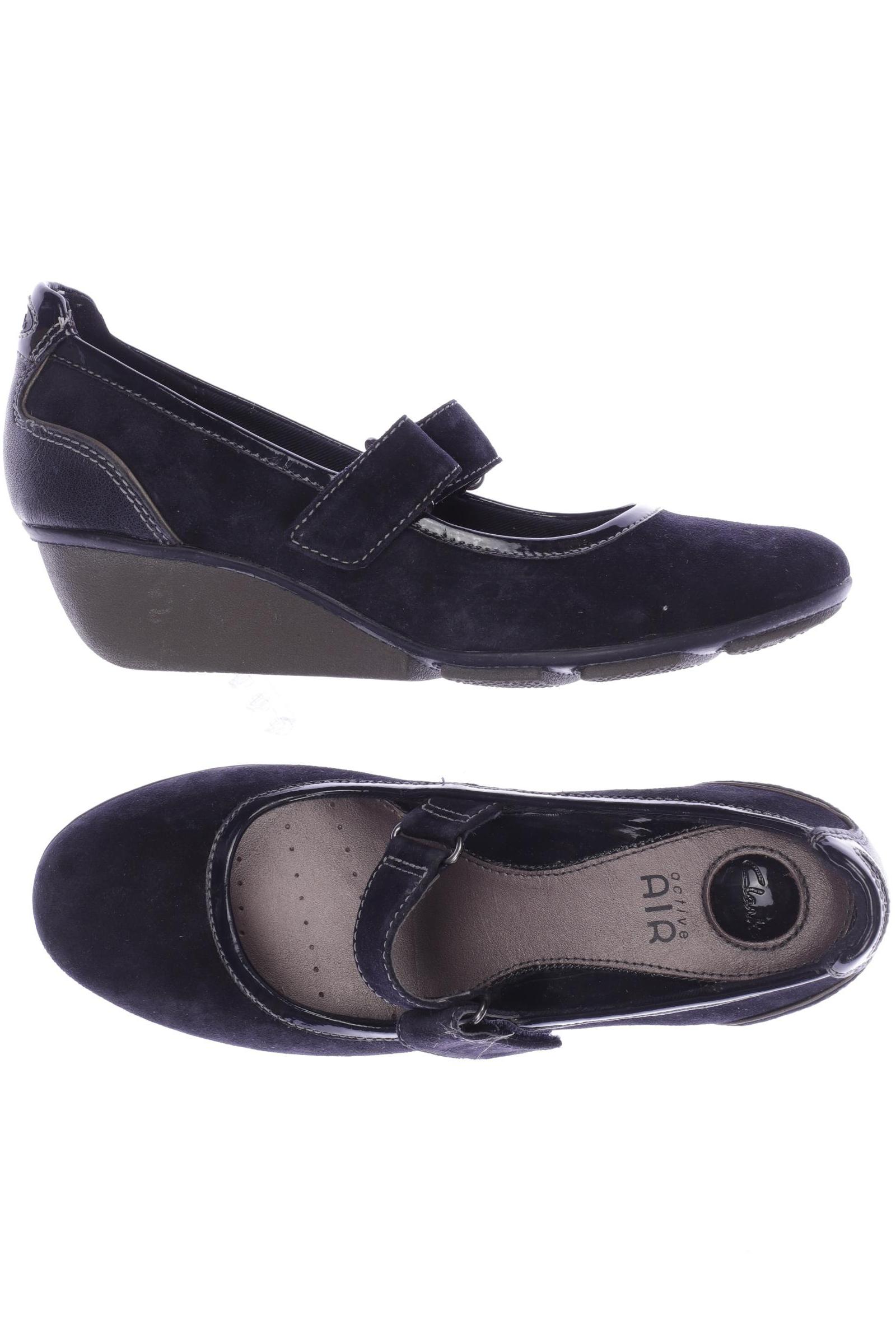 

Clarks Damen Pumps, marineblau, Gr. 5.5