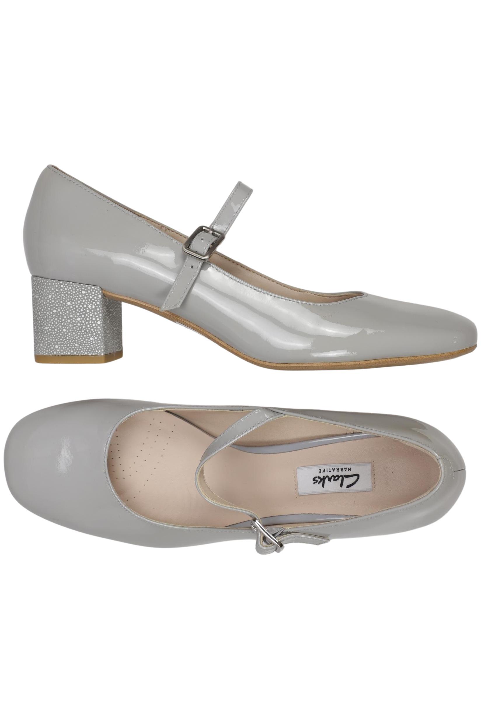 

Clarks Damen Pumps, grau, Gr. 39.5