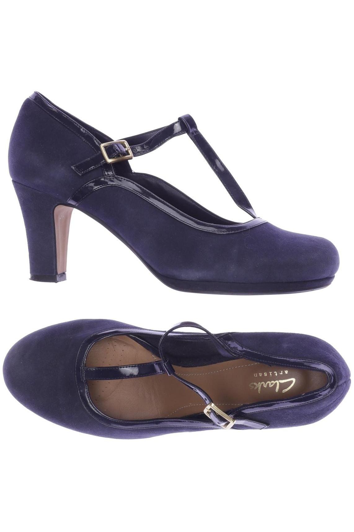 

Clarks Damen Pumps, marineblau, Gr. 41
