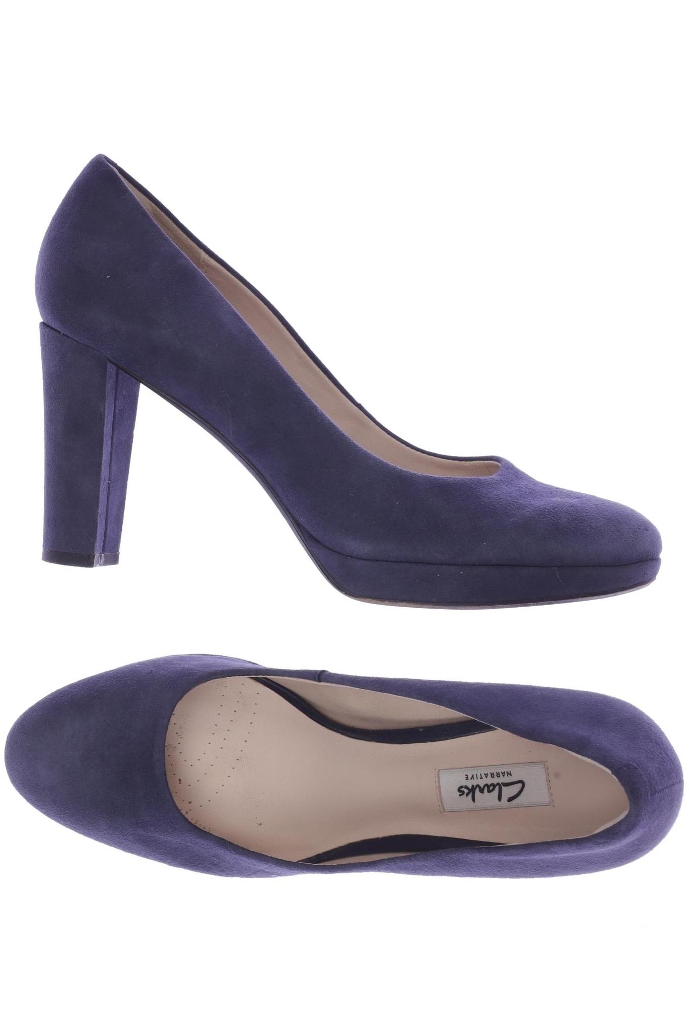 

Clarks Damen Pumps, marineblau, Gr. 40