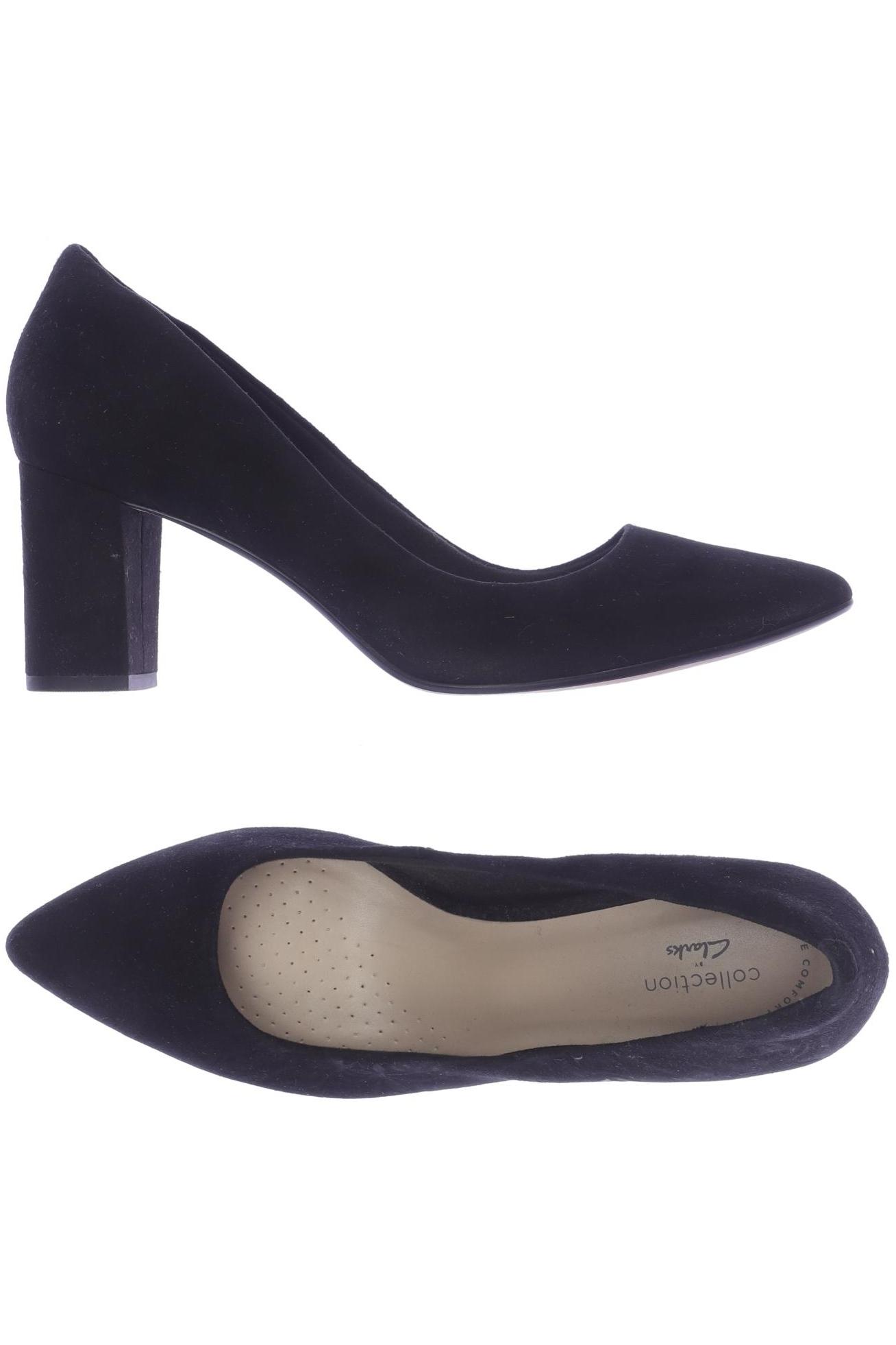 

Clarks Damen Pumps, schwarz, Gr. 41