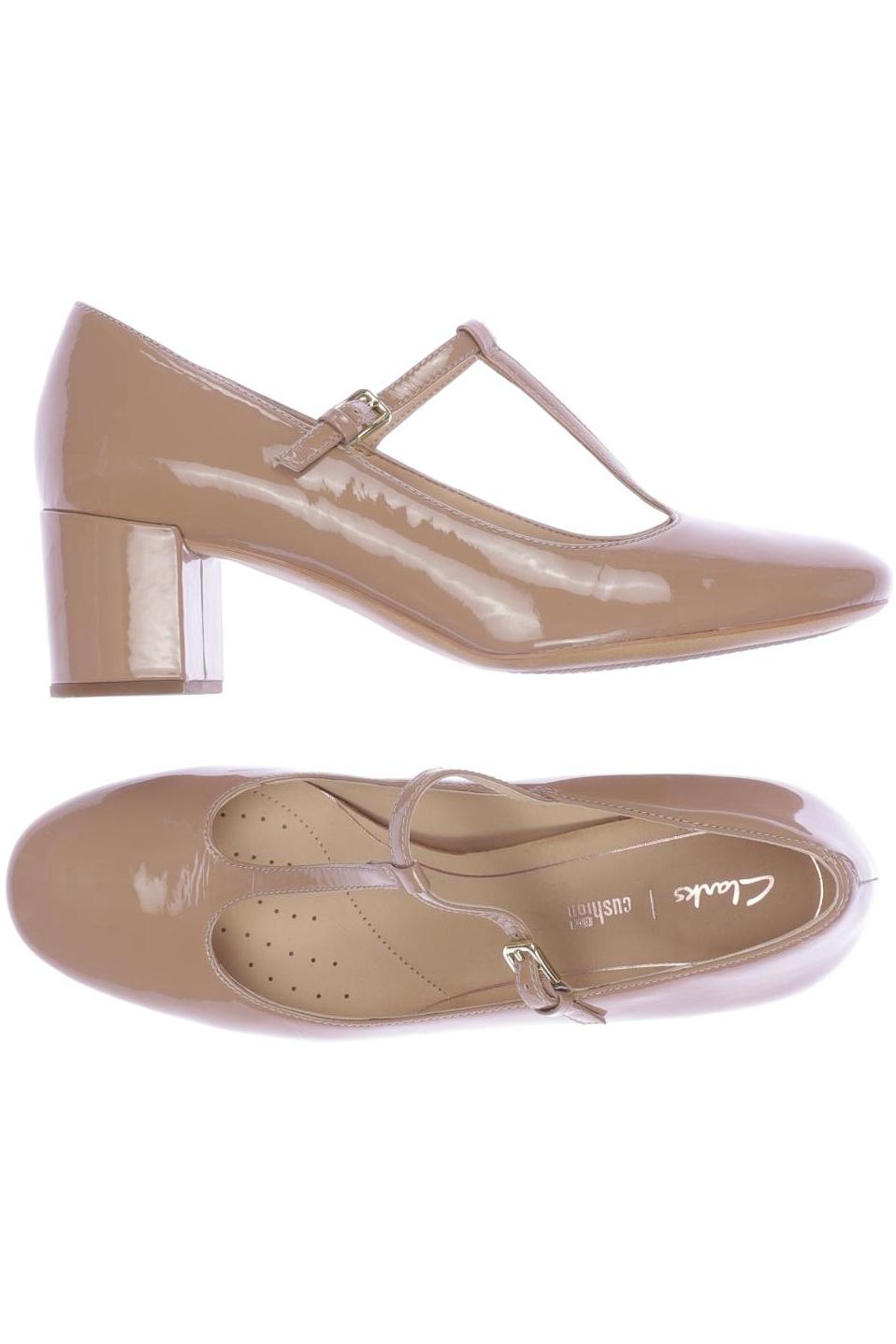 

Clarks Damen Pumps, beige, Gr. 40