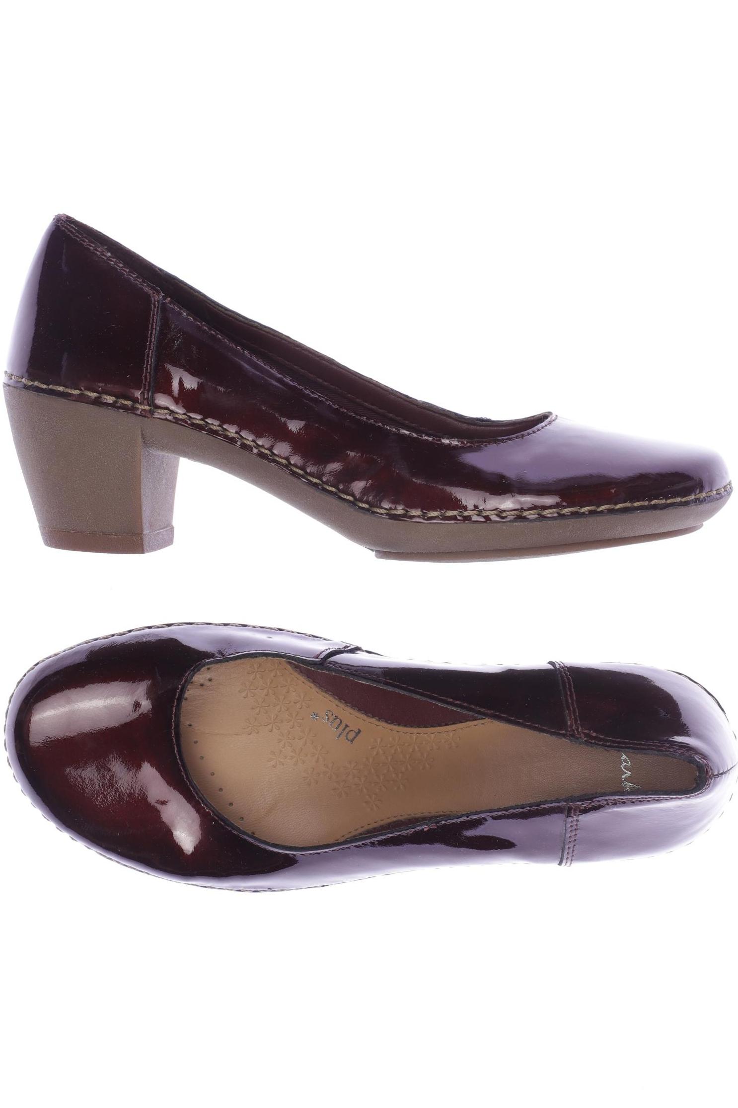 

Clarks Damen Pumps, bordeaux, Gr. 5.5